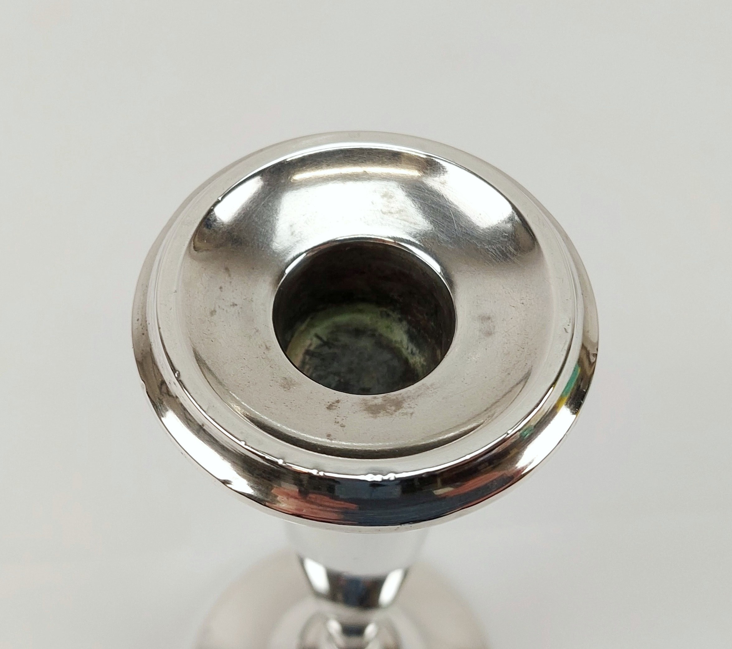 Birmingham 2013 Sterling Silver Candlestick - Image 7