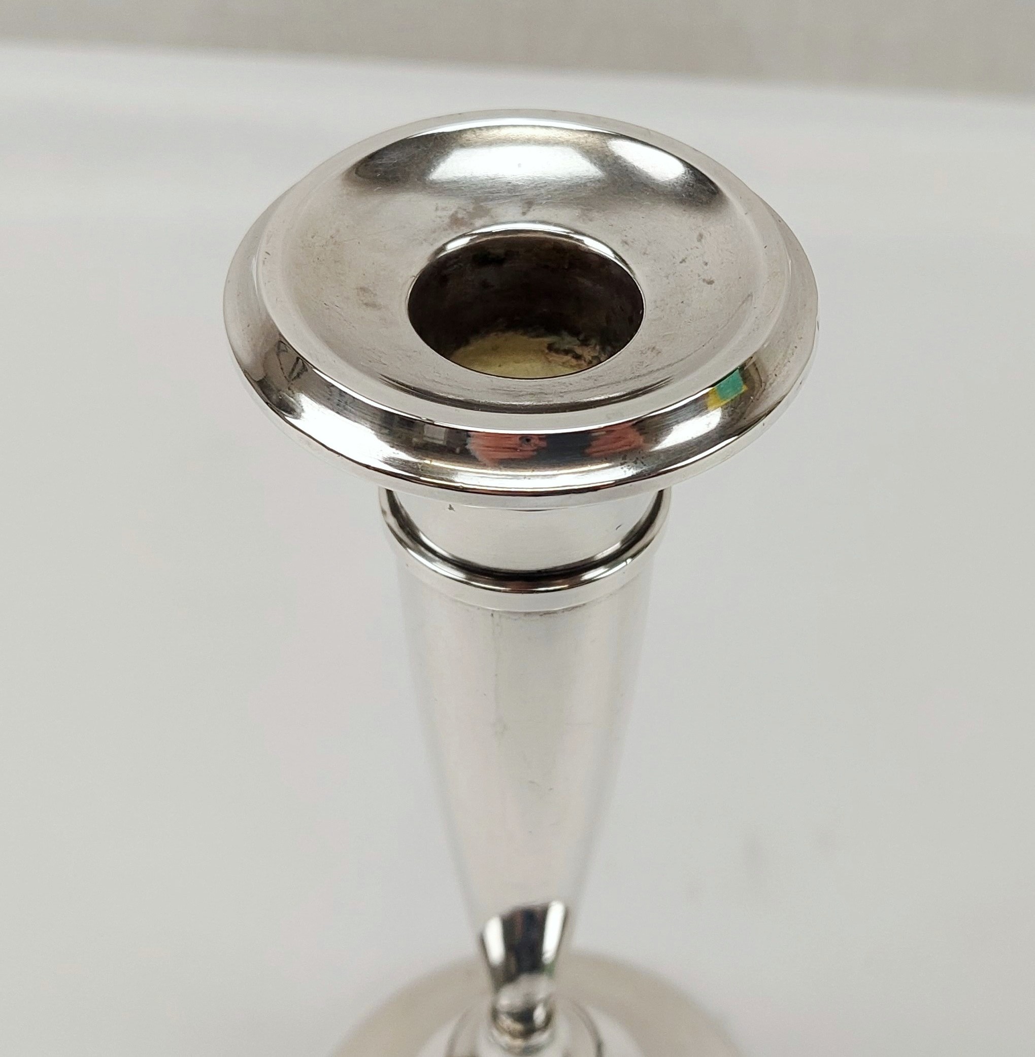Birmingham 2013 Sterling Silver Candlestick - Image 6