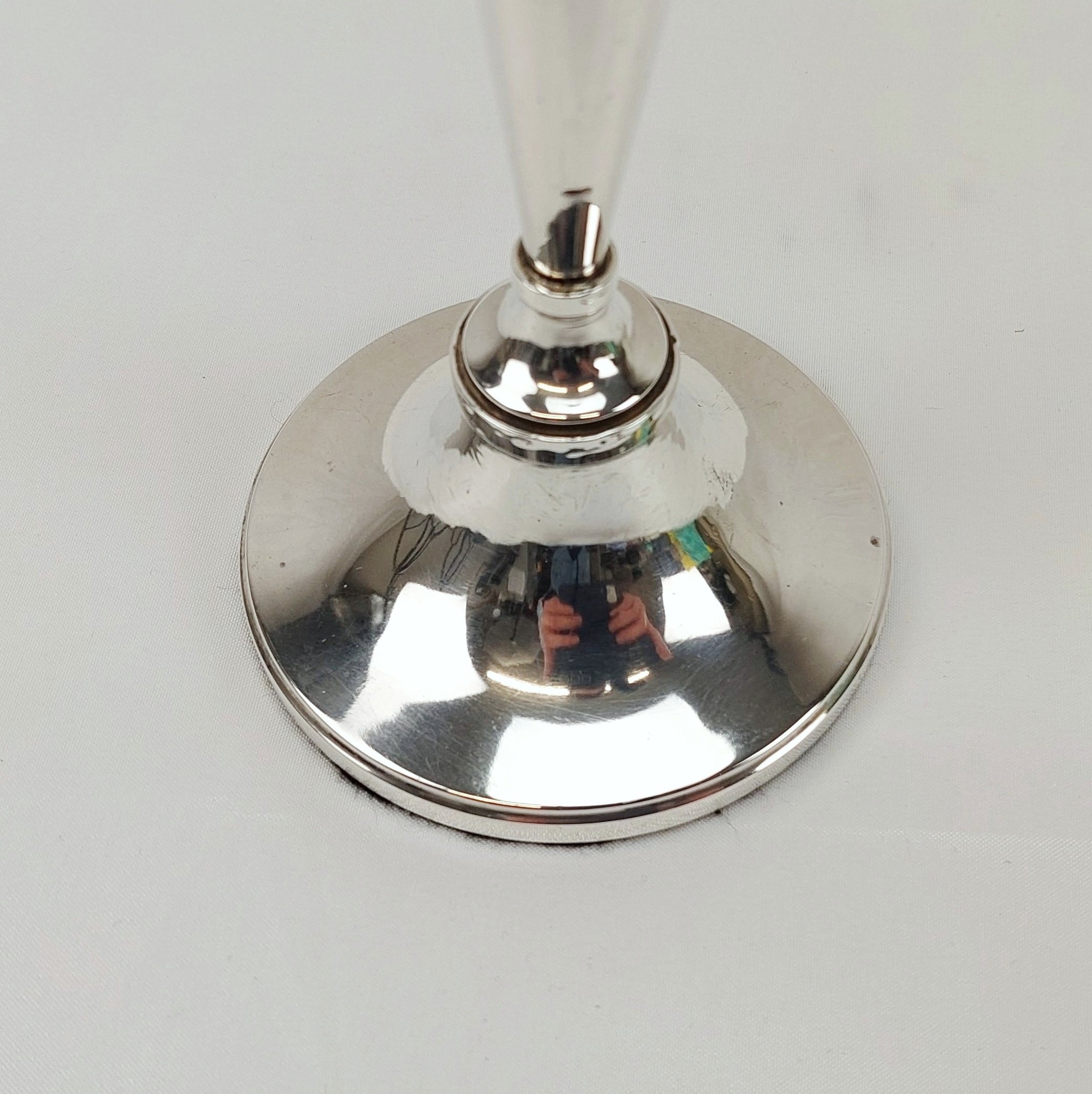 Birmingham 2013 Sterling Silver Candlestick - Image 5