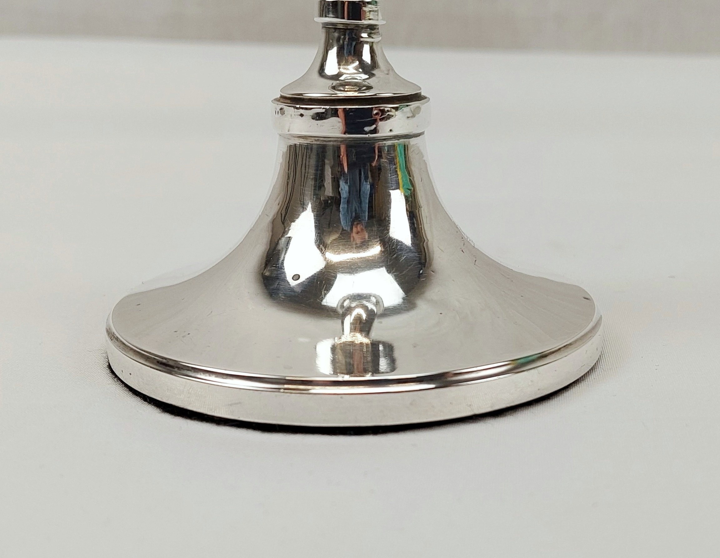 Birmingham 2013 Sterling Silver Candlestick - Image 4