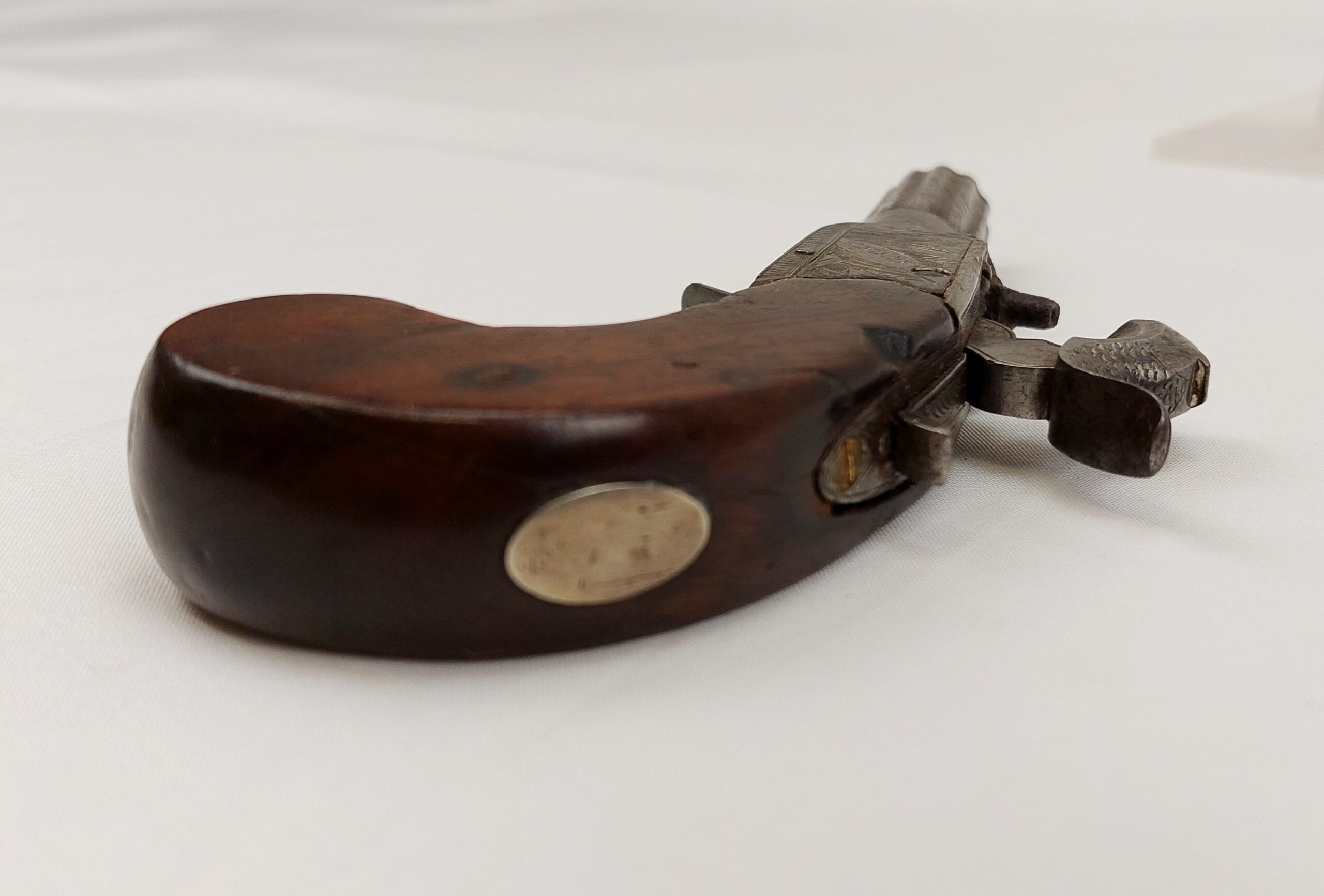 Circa 1785 Henry Nock Percussion Conversion Box Lock Pistol - Image 4