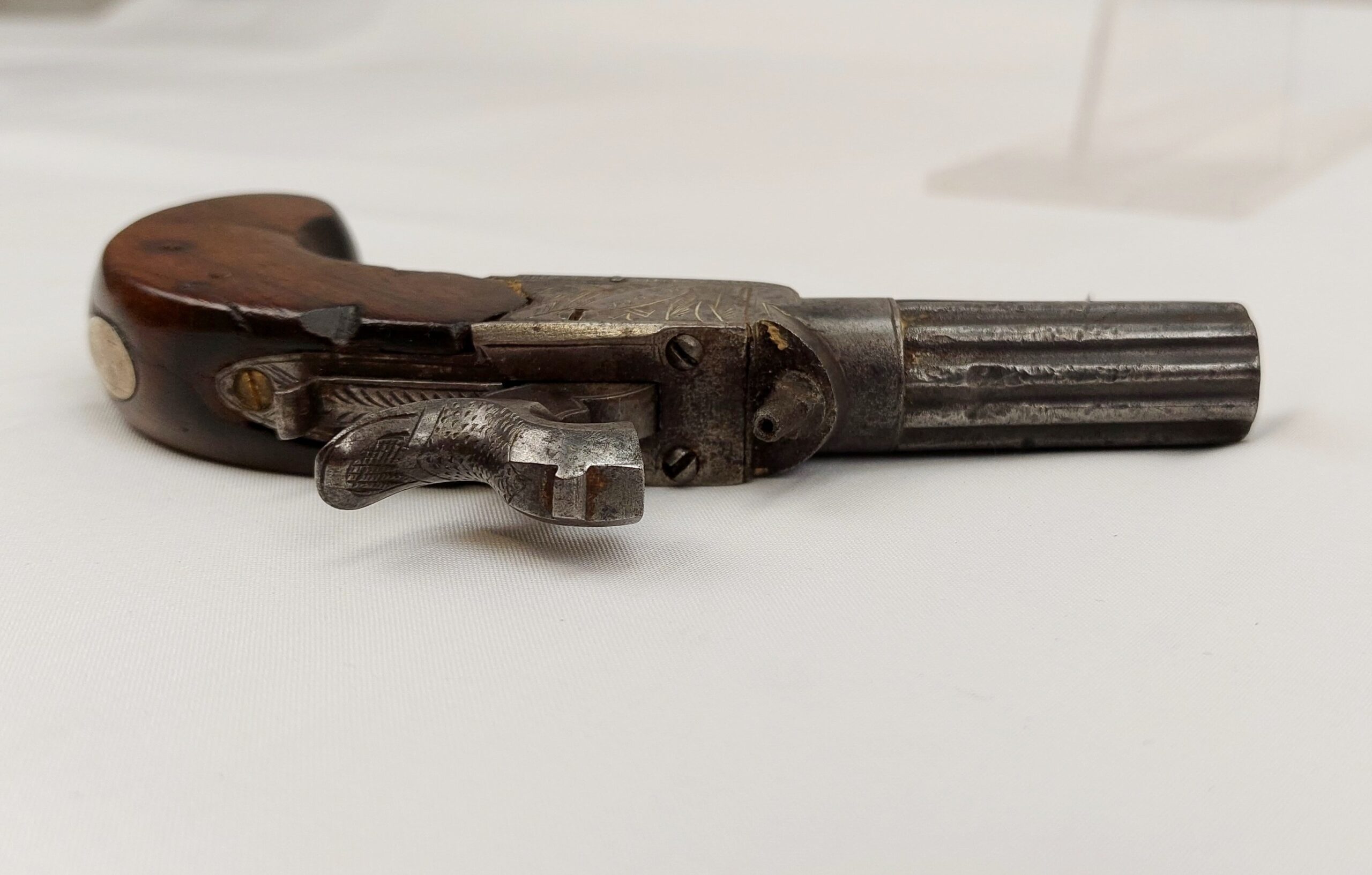 Circa 1785 Henry Nock Percussion Conversion Box Lock Pistol - Image 2