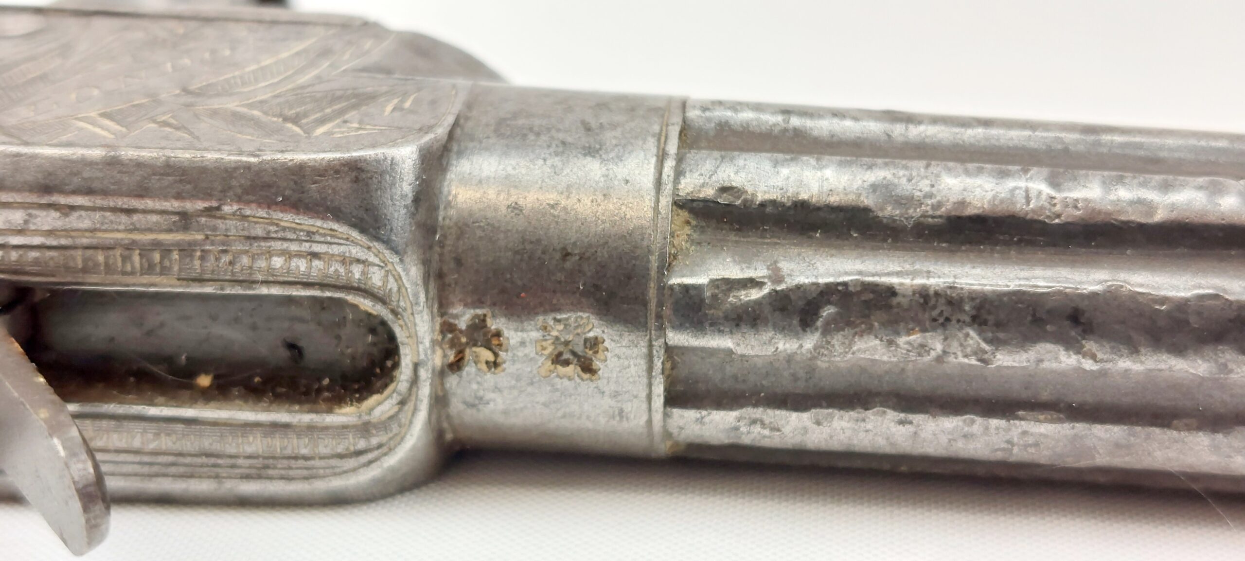 Circa 1785 Henry Nock Percussion Conversion Box Lock Pistol - Image 10