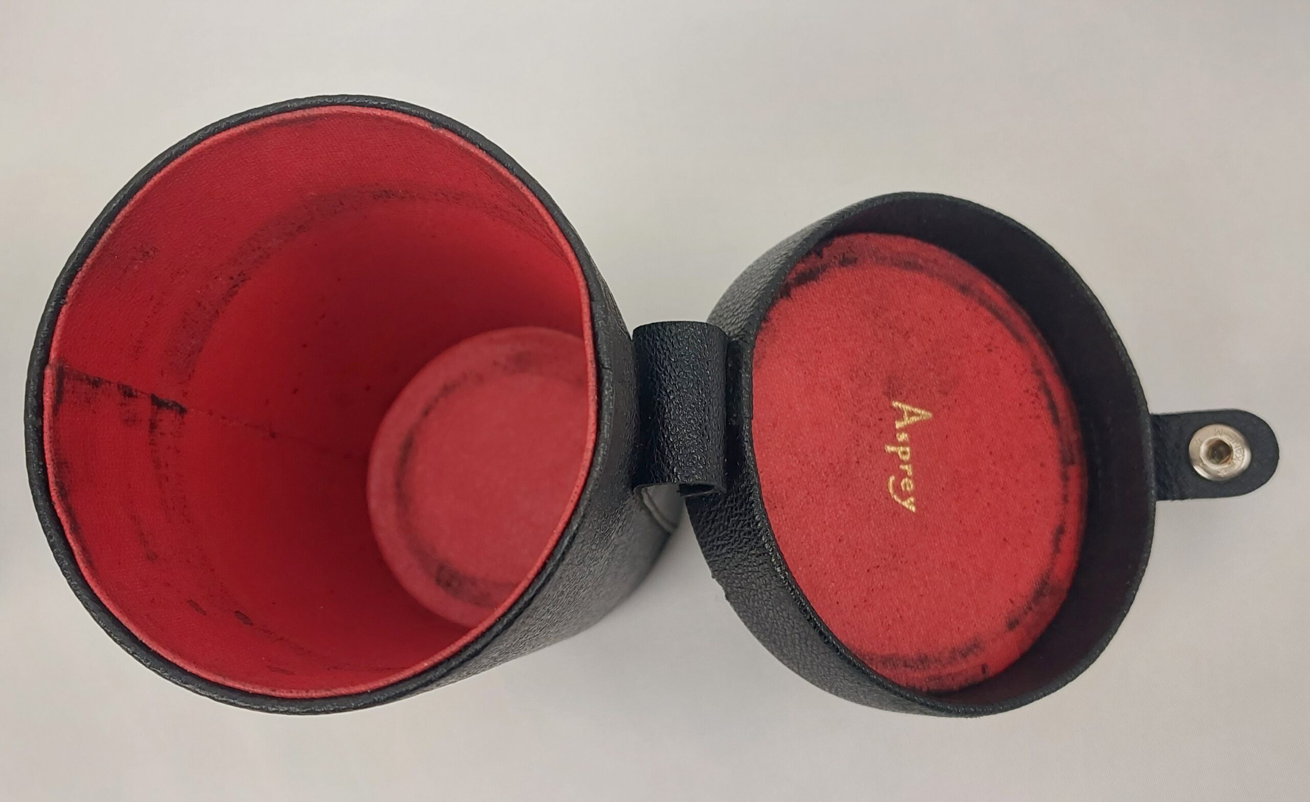 Circa 1920 Set Of 4 Silver Plated And Gilt Cased Stirrup Cups By Aspery - Image 9