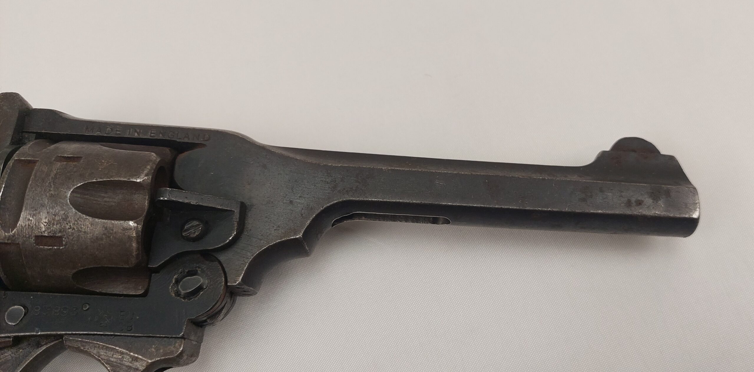 EU Spec Deactivated WW2 Webley Mark 4 Service Revolver Serial Number 83893 - Image 6
