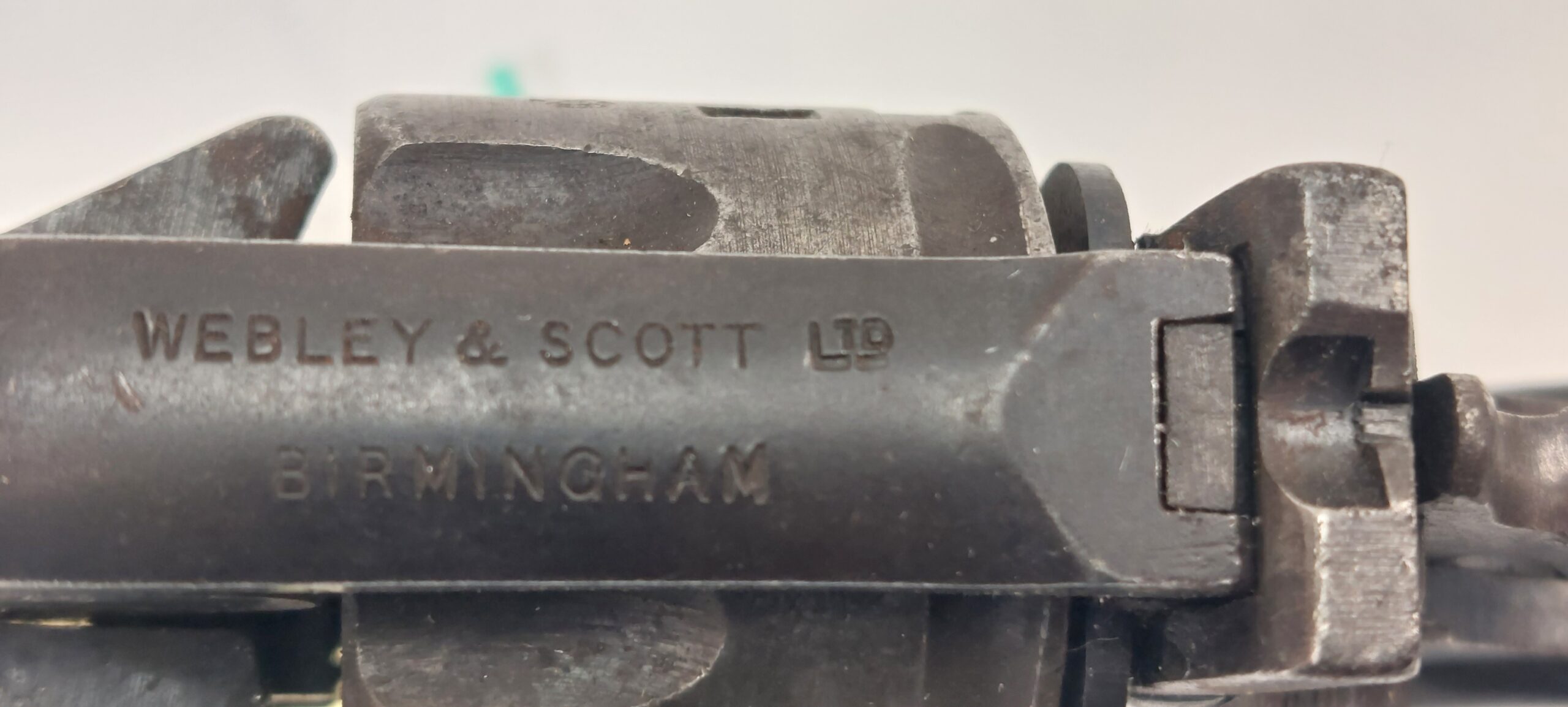 EU Spec Deactivated WW2 Webley Mark 4 Service Revolver Serial Number 83893 - Image 3
