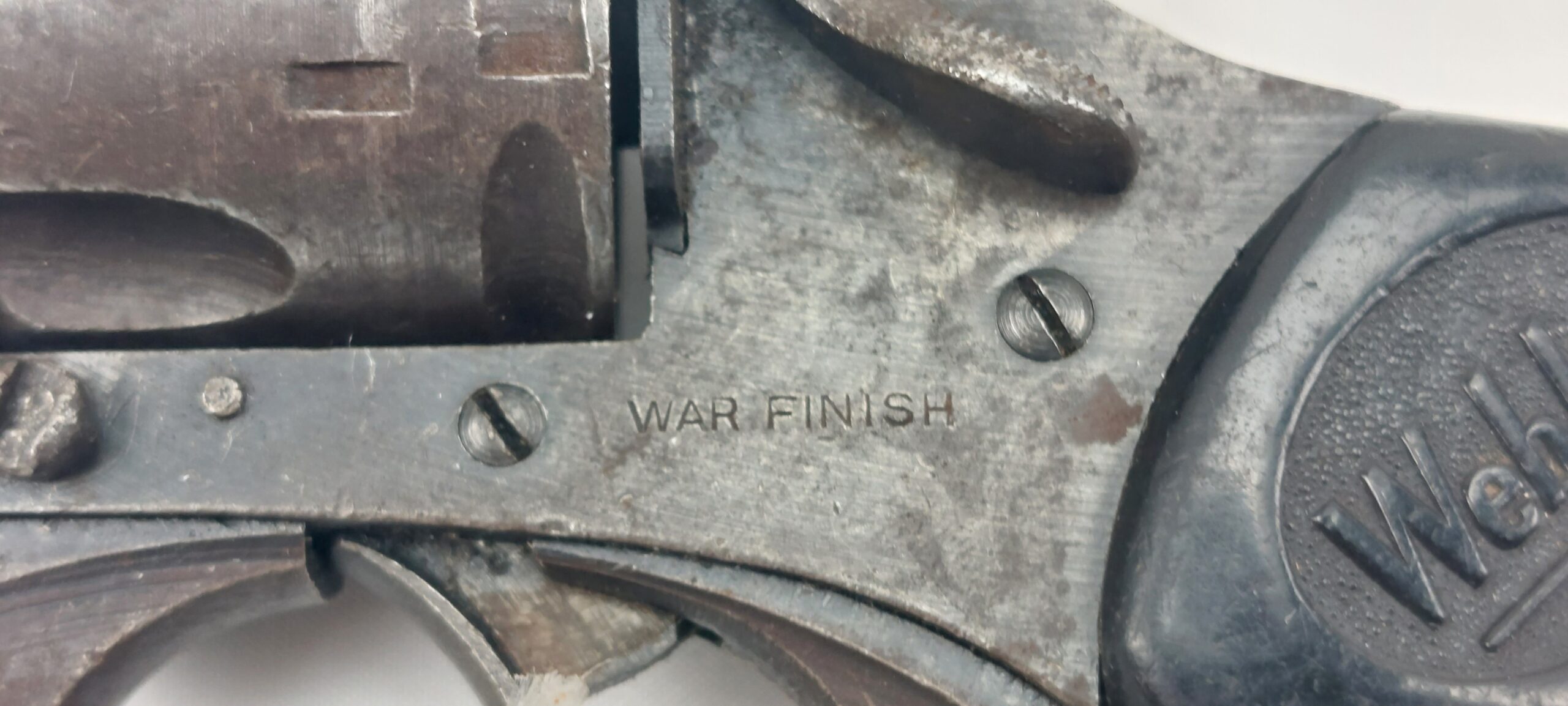 EU Spec Deactivated WW2 Webley Mark 4 Service Revolver Serial Number 83893 - Image 13