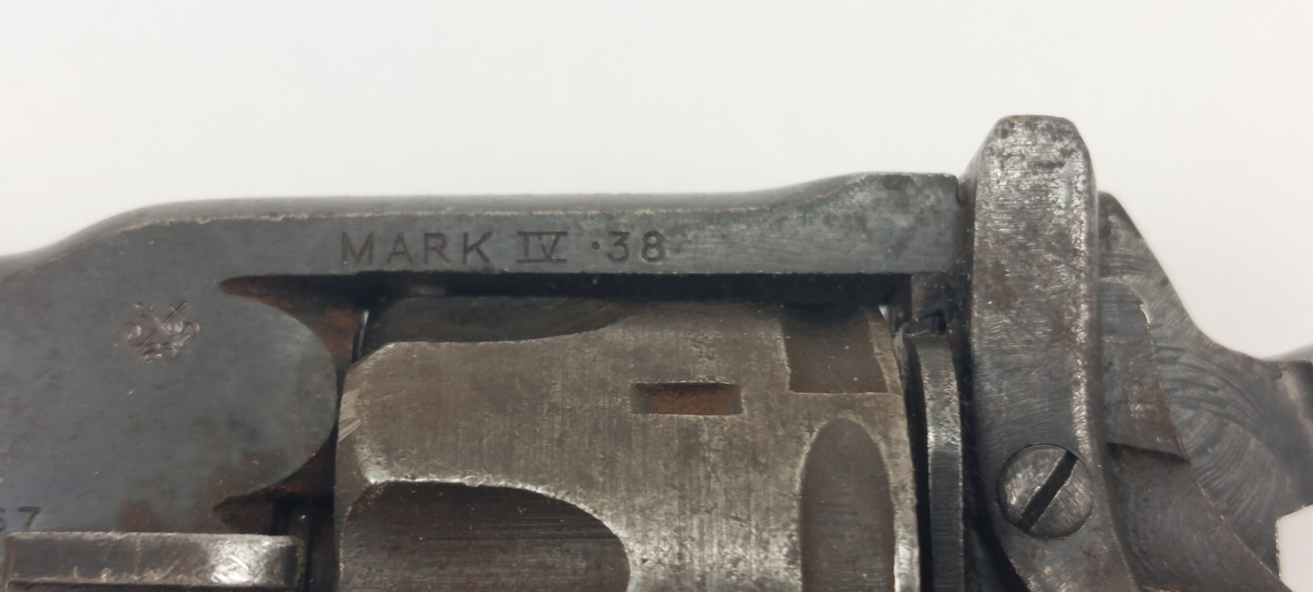 EU Spec Deactivated WW2 Webley Mark 4 Service Revolver Serial Number 83893 - Image 11