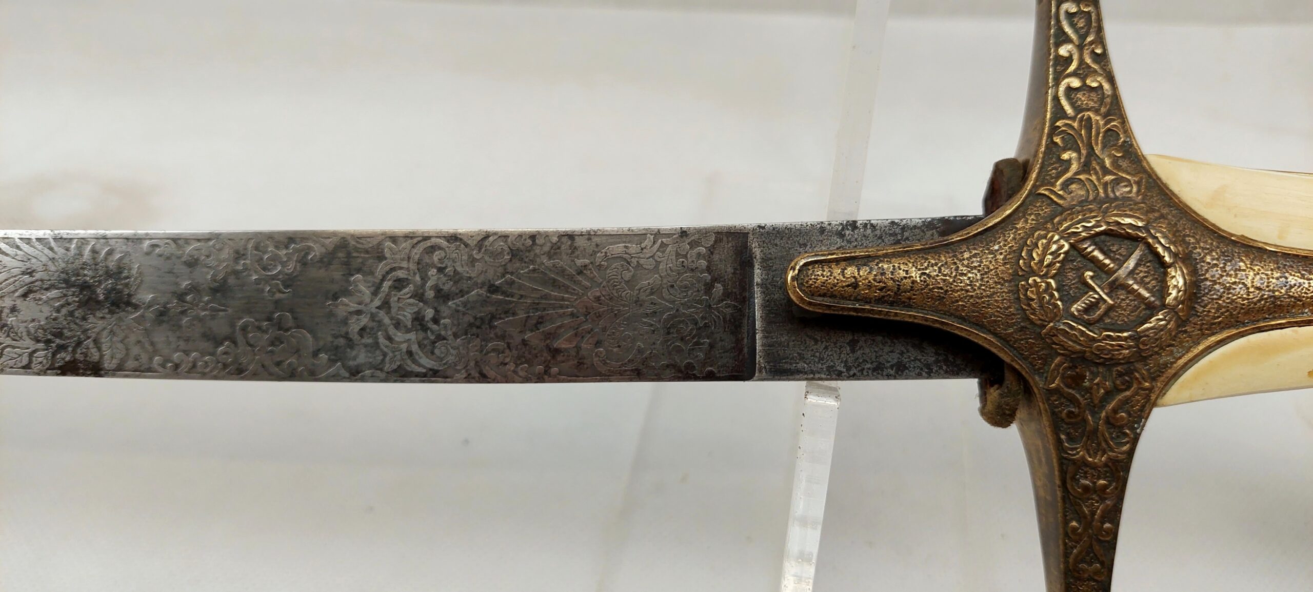 Rare Edward VII 1837 Pattern Officers Mameluke Sword - Image 10