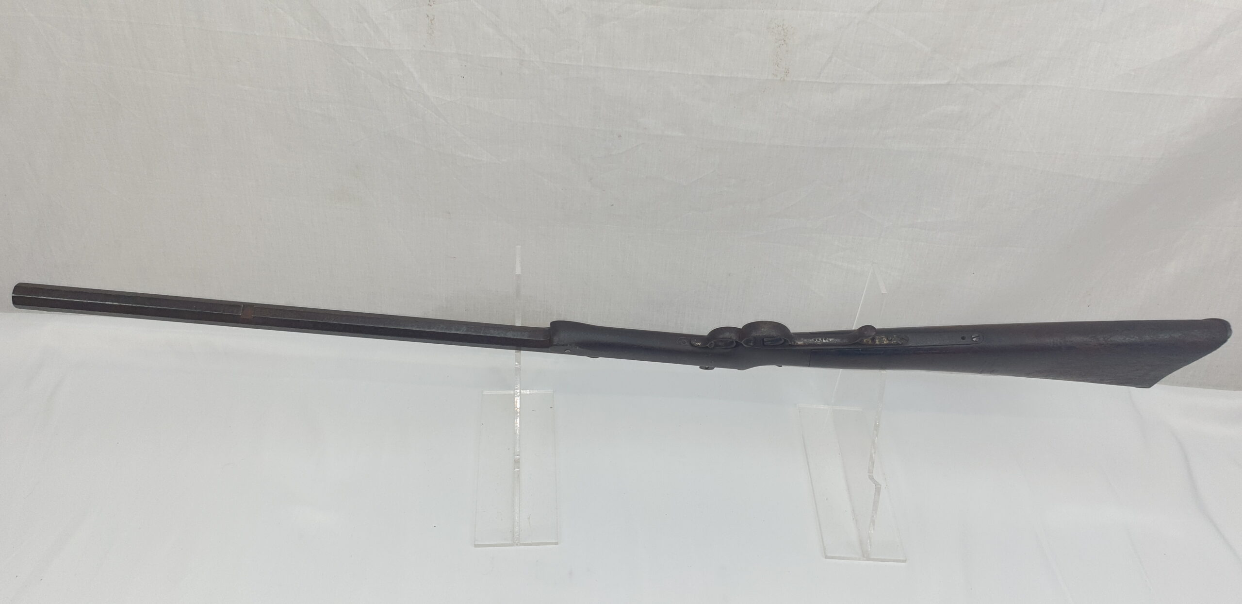 Frank Wesson Two Trigger Civil War Military Carbine in 44 .Cal Rimfire - Image 14