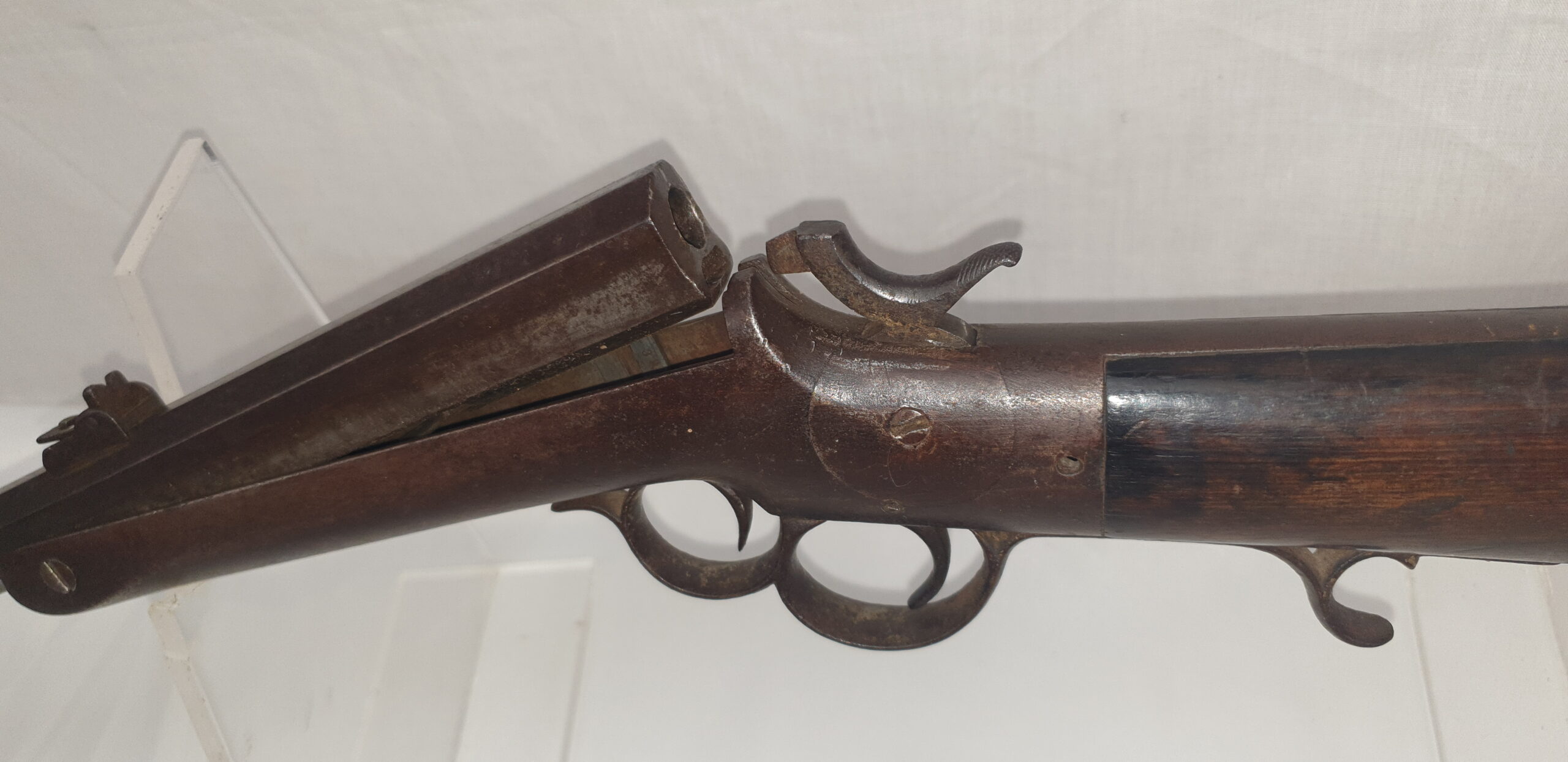 Frank Wesson Two Trigger Civil War Military Carbine in 44 .Cal Rimfire - Image 16