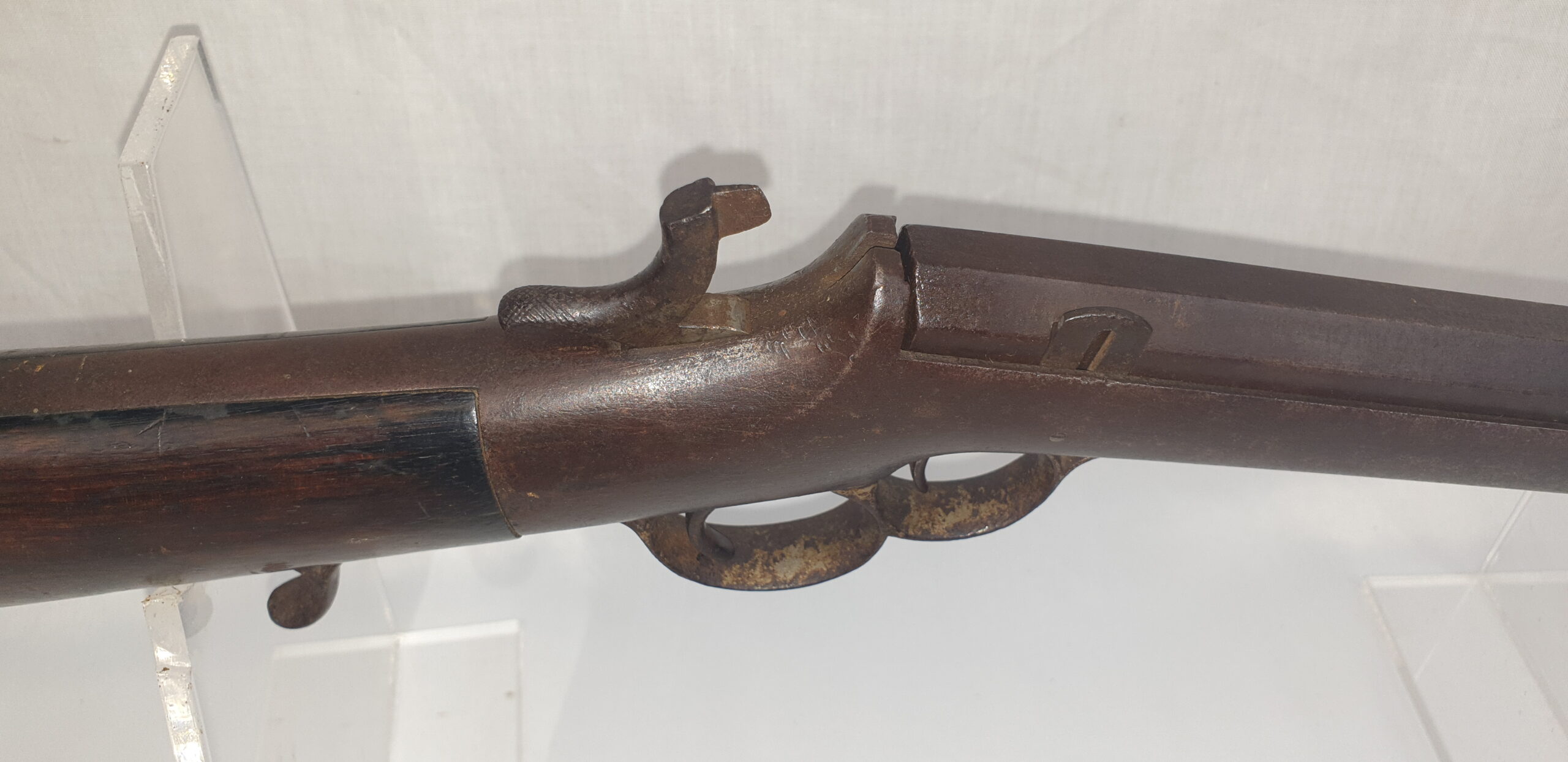 Frank Wesson Two Trigger Civil War Military Carbine in 44 .Cal Rimfire - Image 18