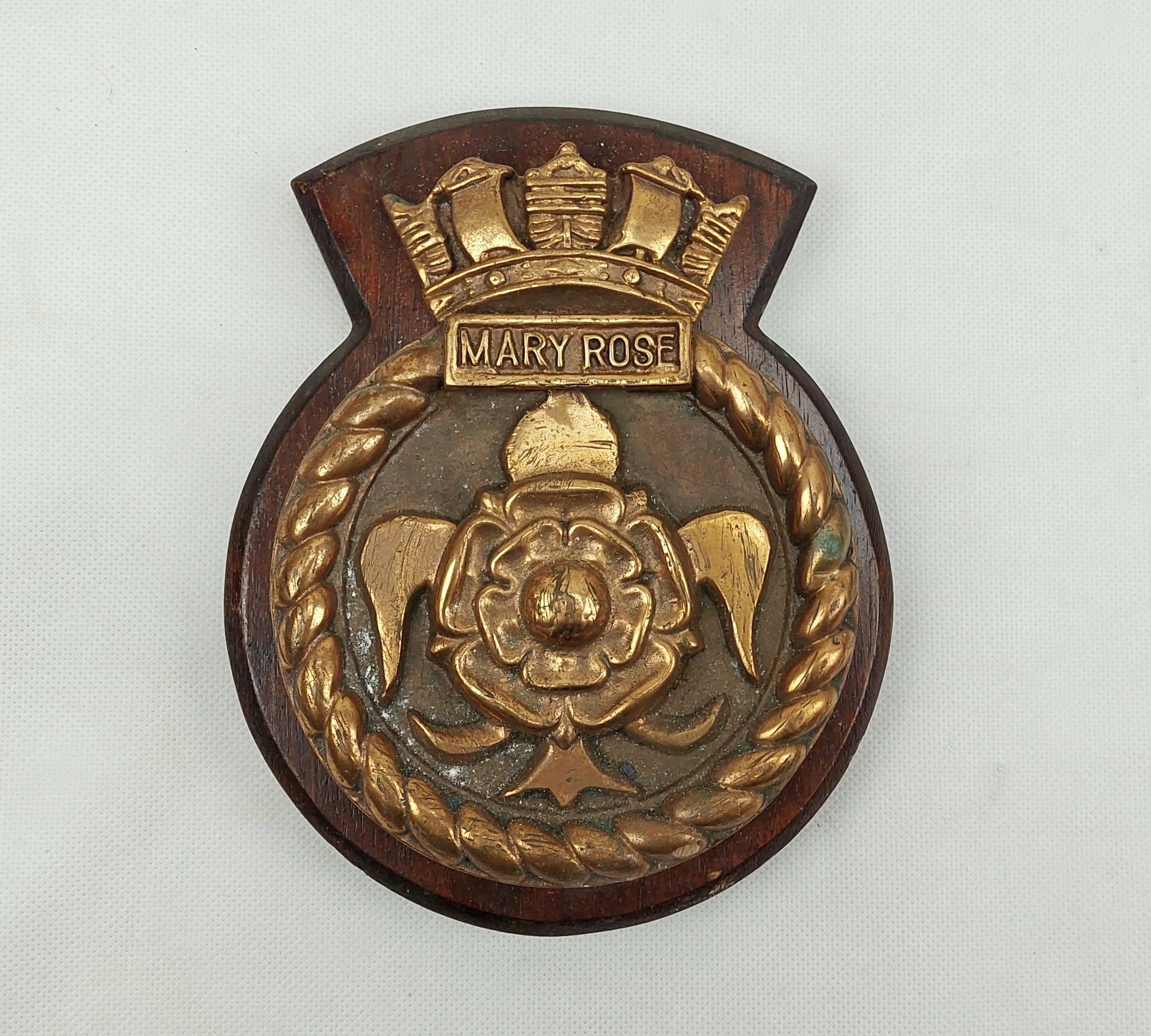 HMS Mary Rose Algerine Class Minesweeper Bronze Gun Tompion