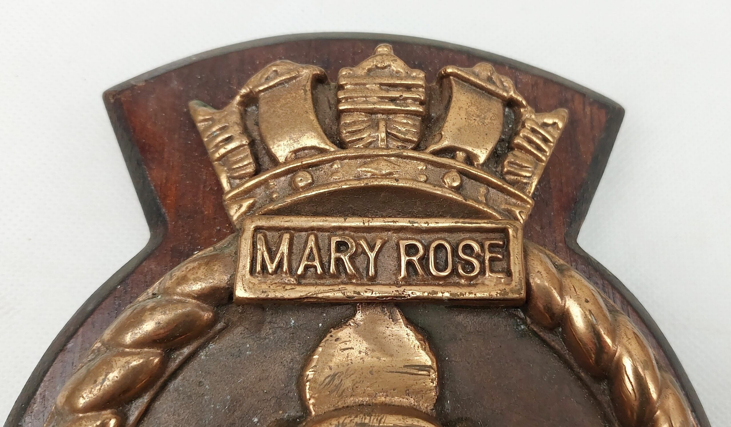 HMS Mary Rose Algerine Class Minesweeper Bronze Gun Tompion - Image 4