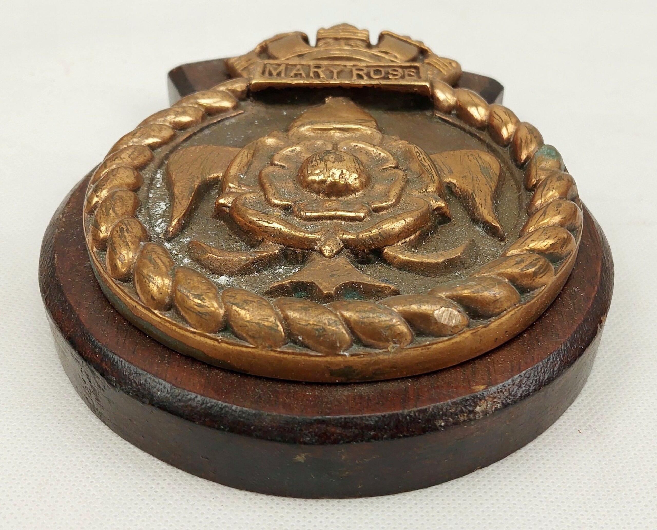 HMS Mary Rose Algerine Class Minesweeper Bronze Gun Tompion - Image 2