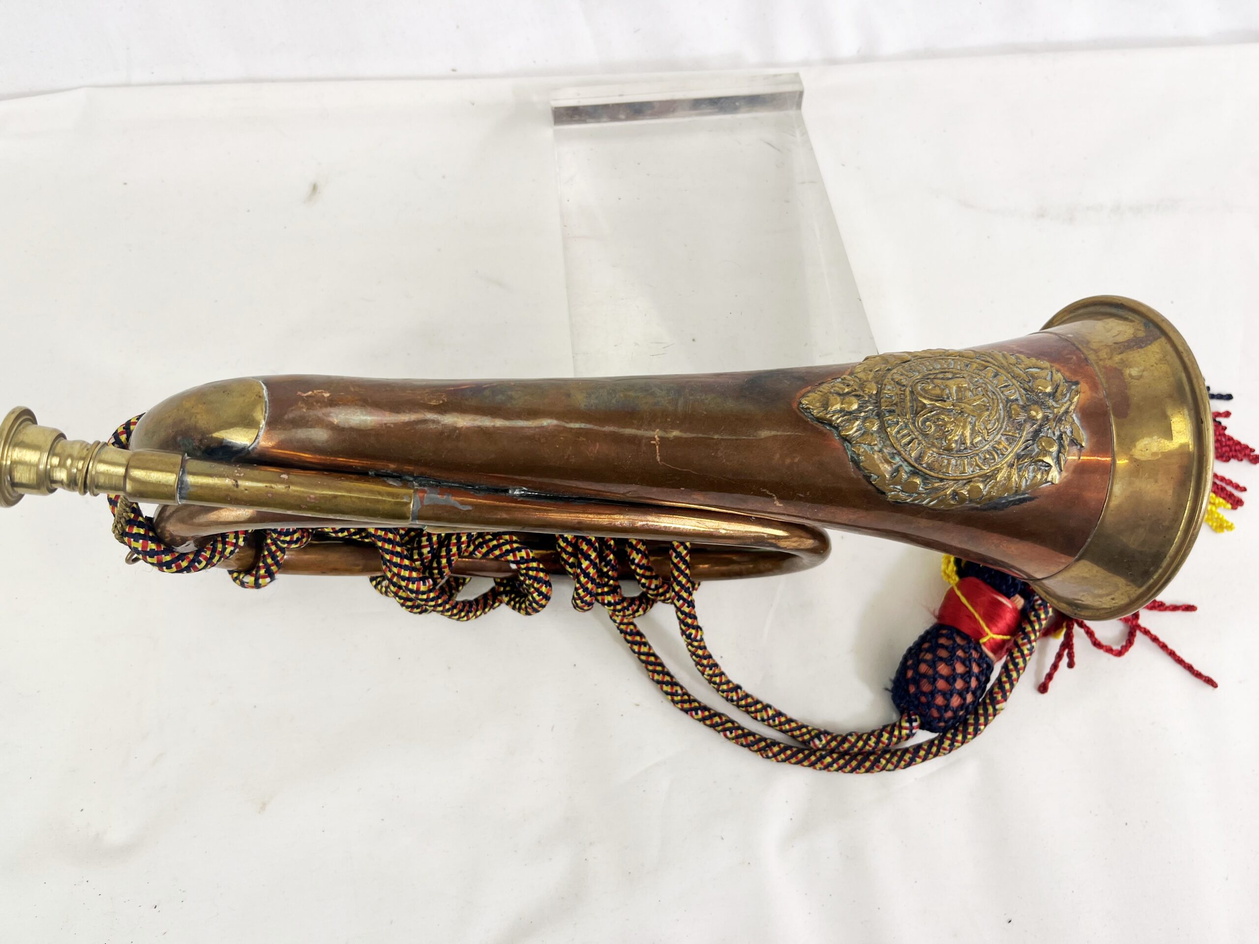 Argyll and Sutherland Highlander Brass Copper Bugle Horn - Image 4