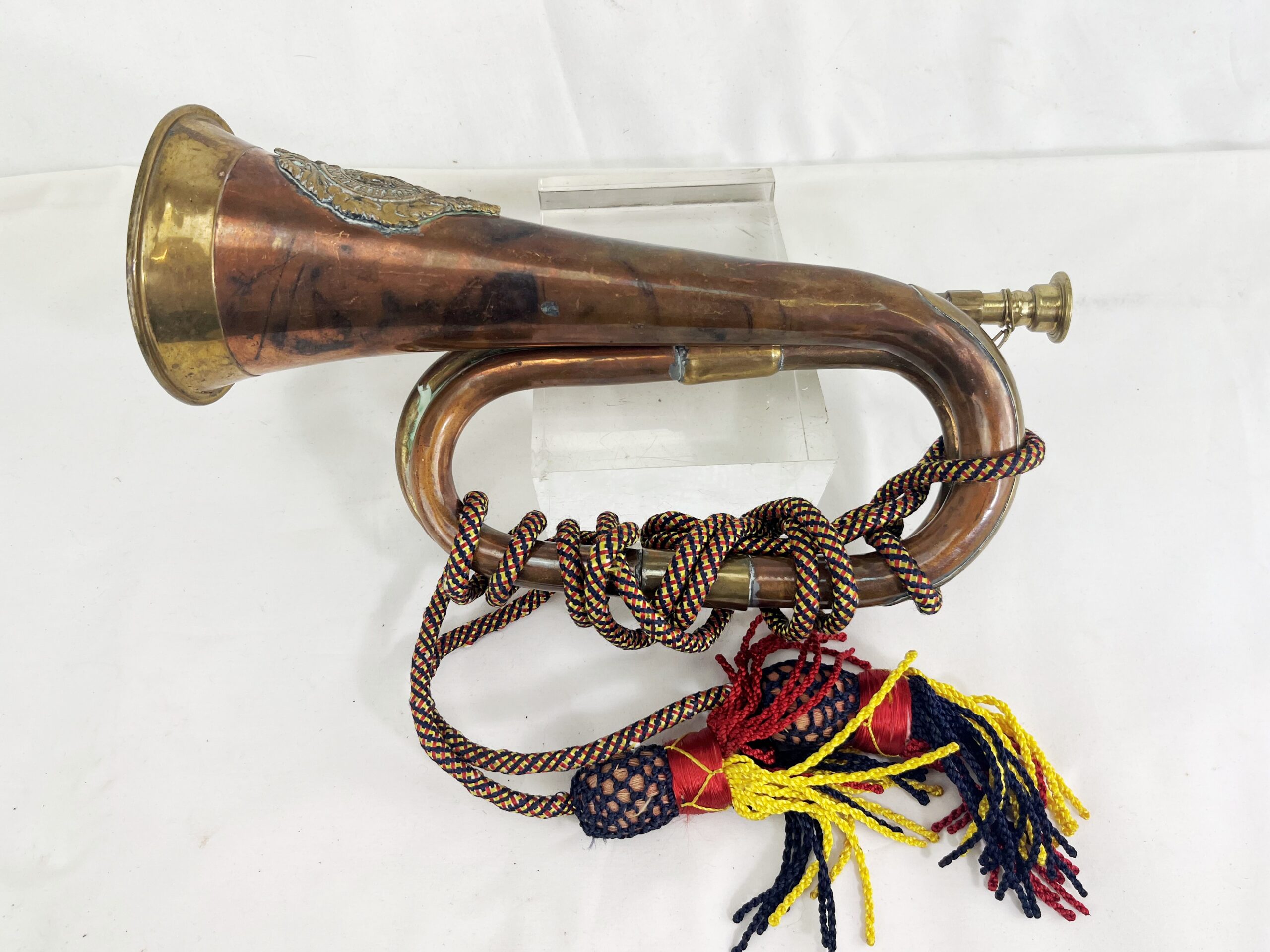 Argyll and Sutherland Highlander Brass Copper Bugle Horn - Image 5