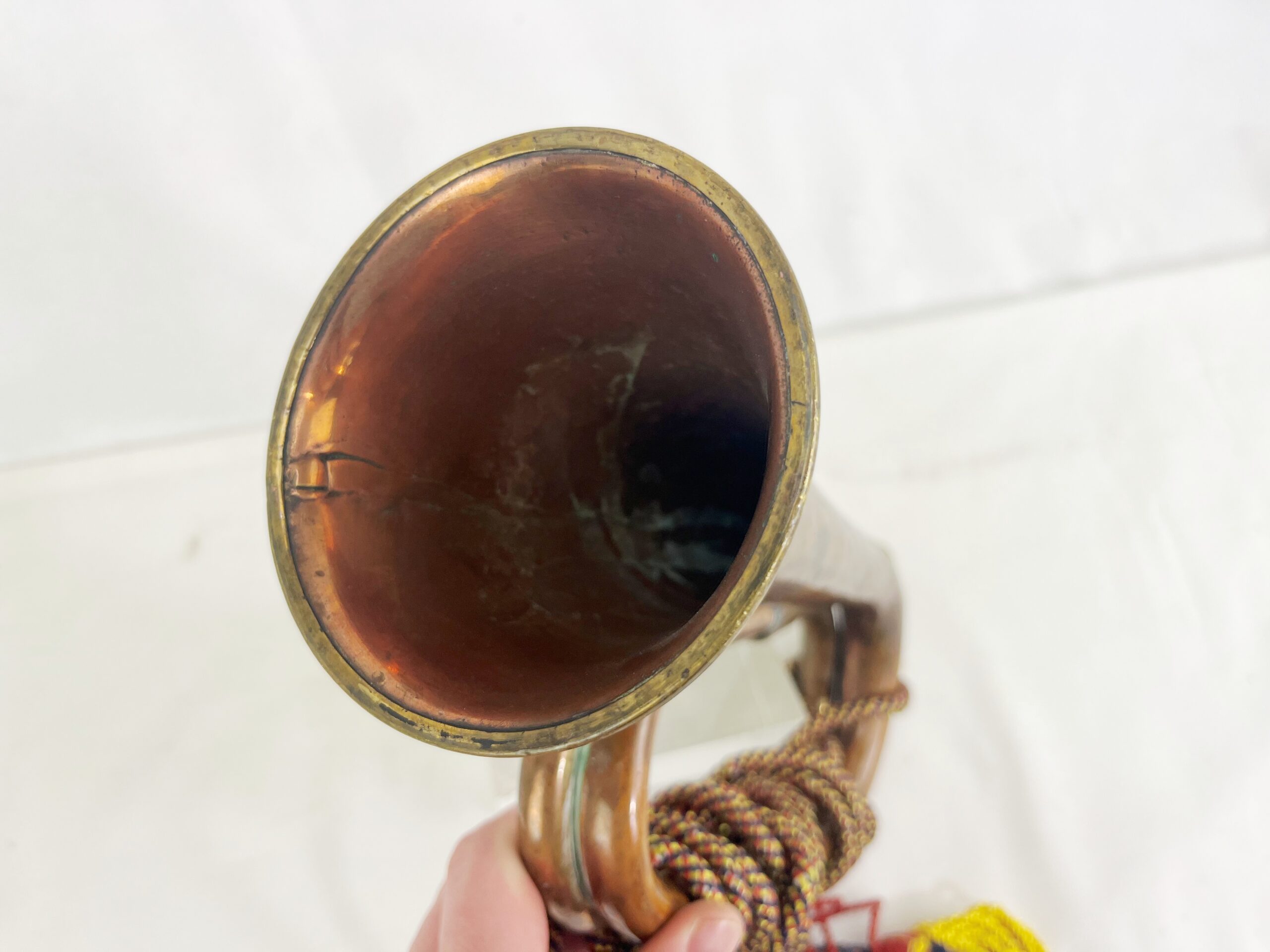 Argyll and Sutherland Highlander Brass Copper Bugle Horn - Image 7