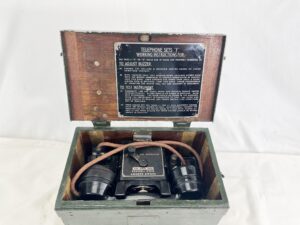WW2 British Army Telephone Set F #2