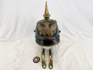 WW1 Baden Line Infantry Officers Pickelhaube M1850