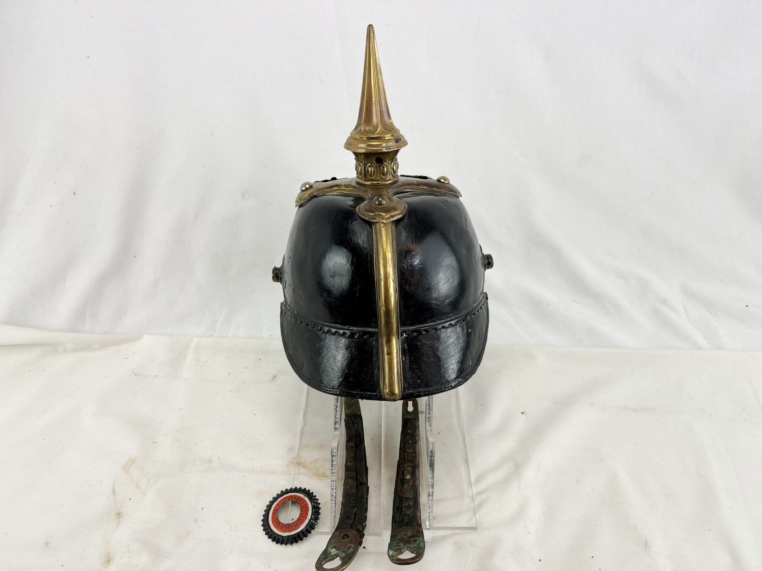 WW1 Baden Line Infantry Officers Pickelhaube M1850 - Image 7