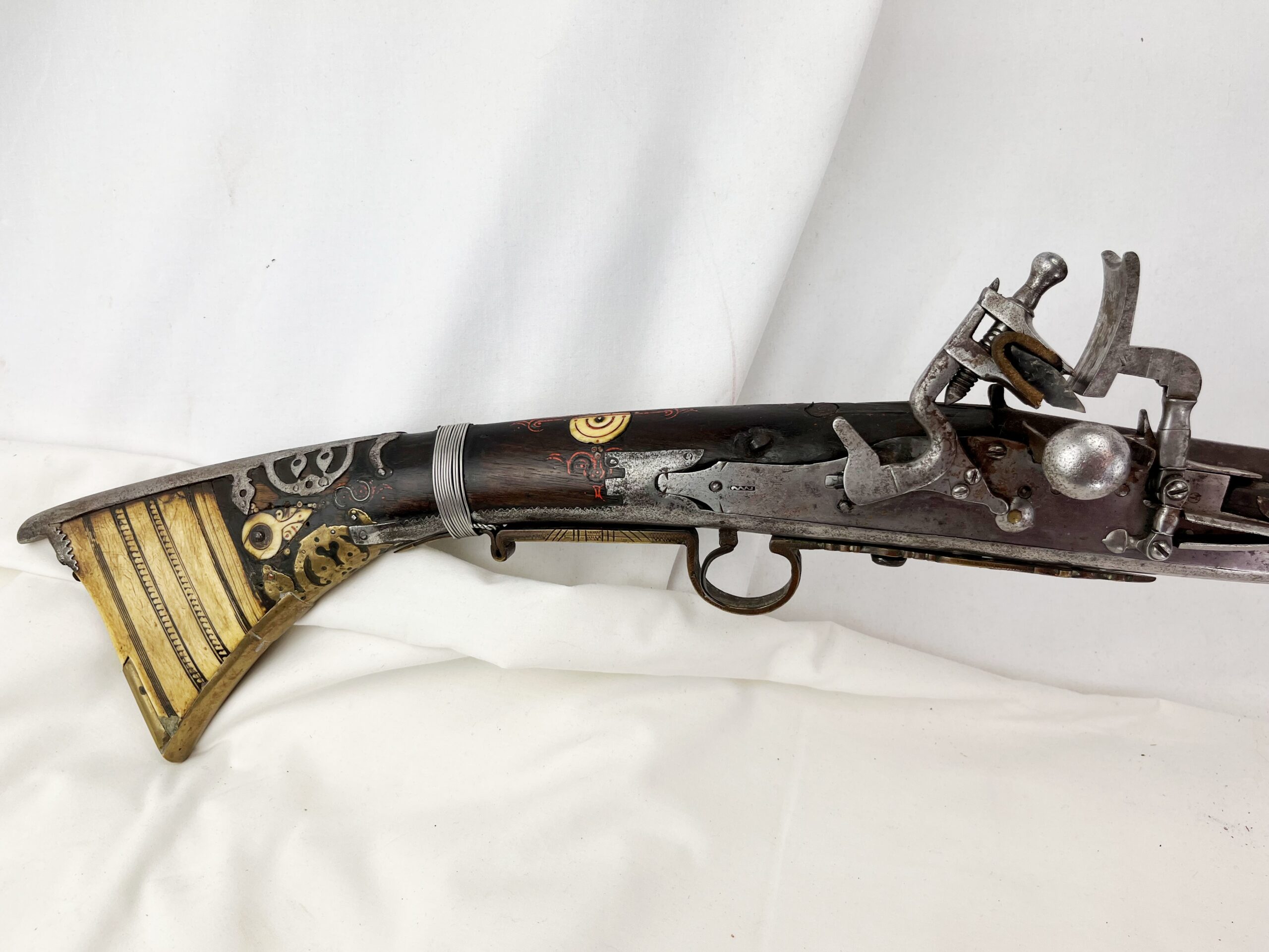 Unique Decorative Afghan Jezail Rifle - Image 12