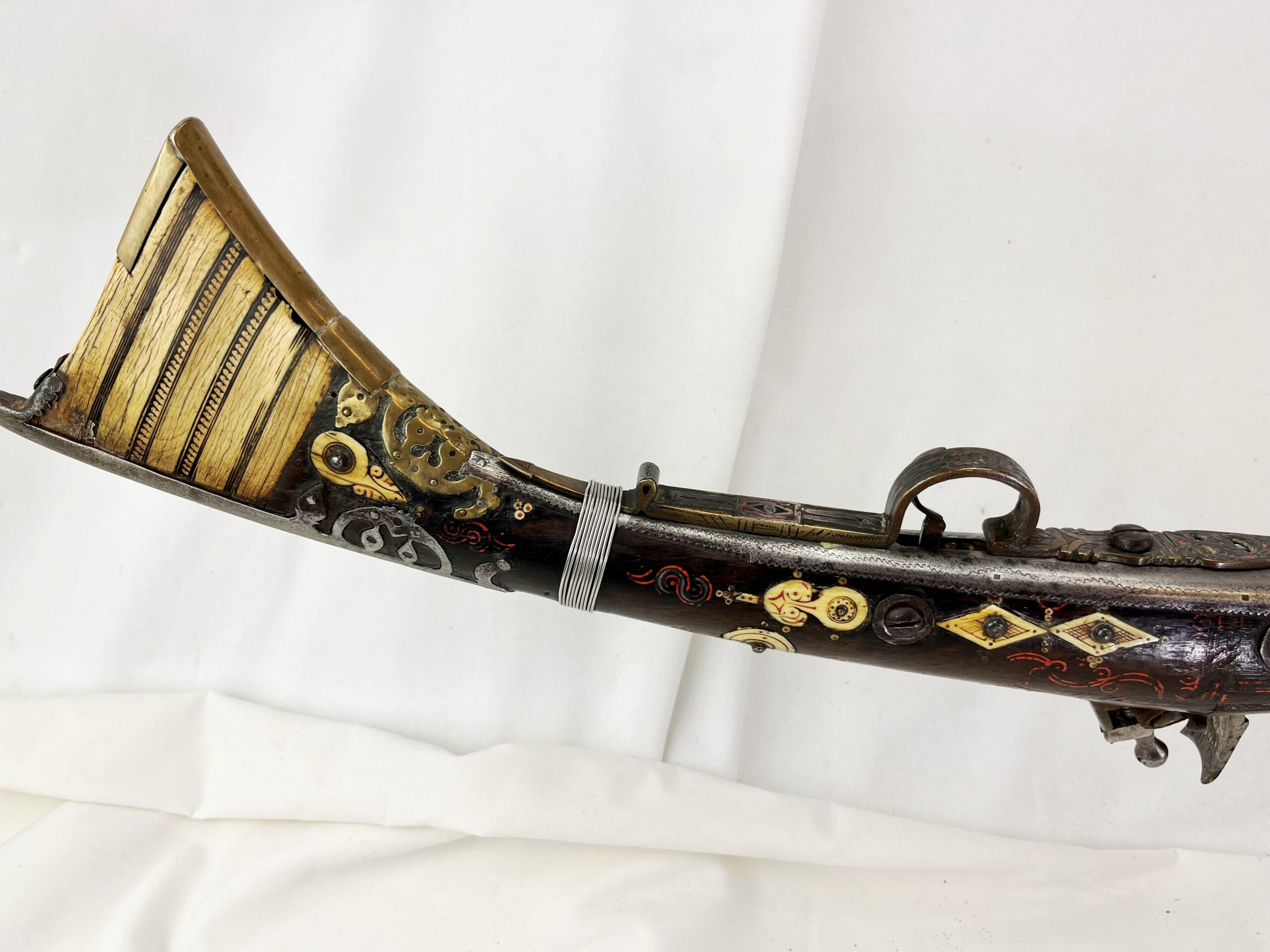 Unique Decorative Afghan Jezail Rifle - Image 5