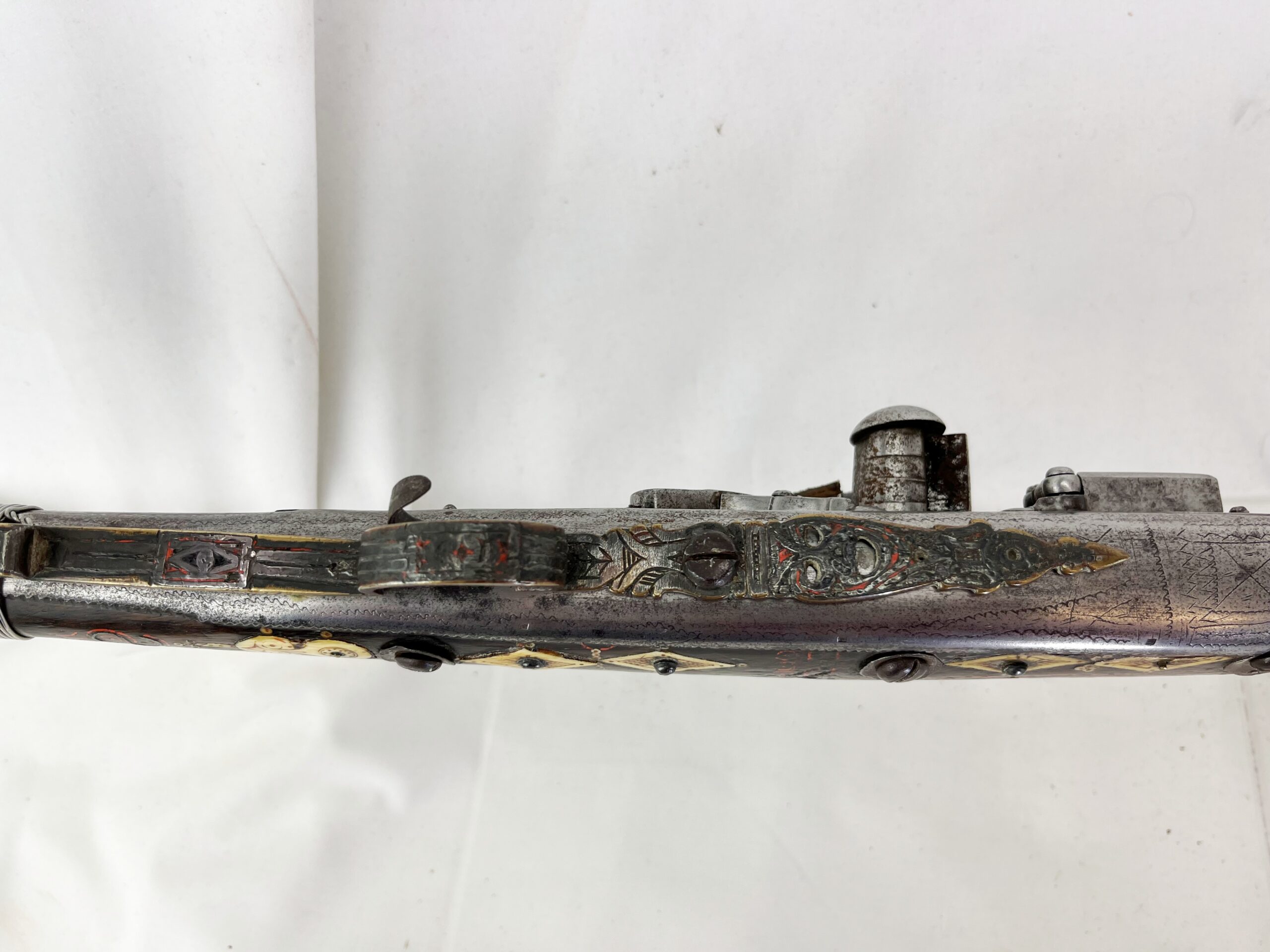 Unique Decorative Afghan Jezail Rifle - Image 4