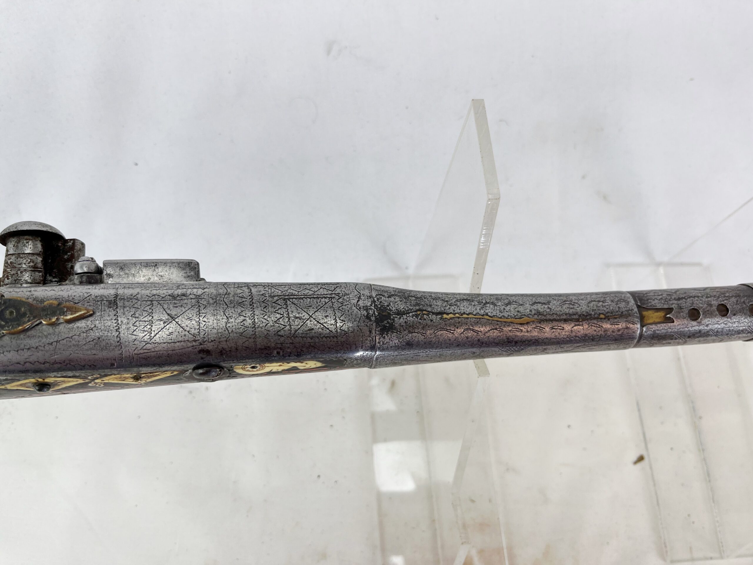 Unique Decorative Afghan Jezail Rifle - Image 3