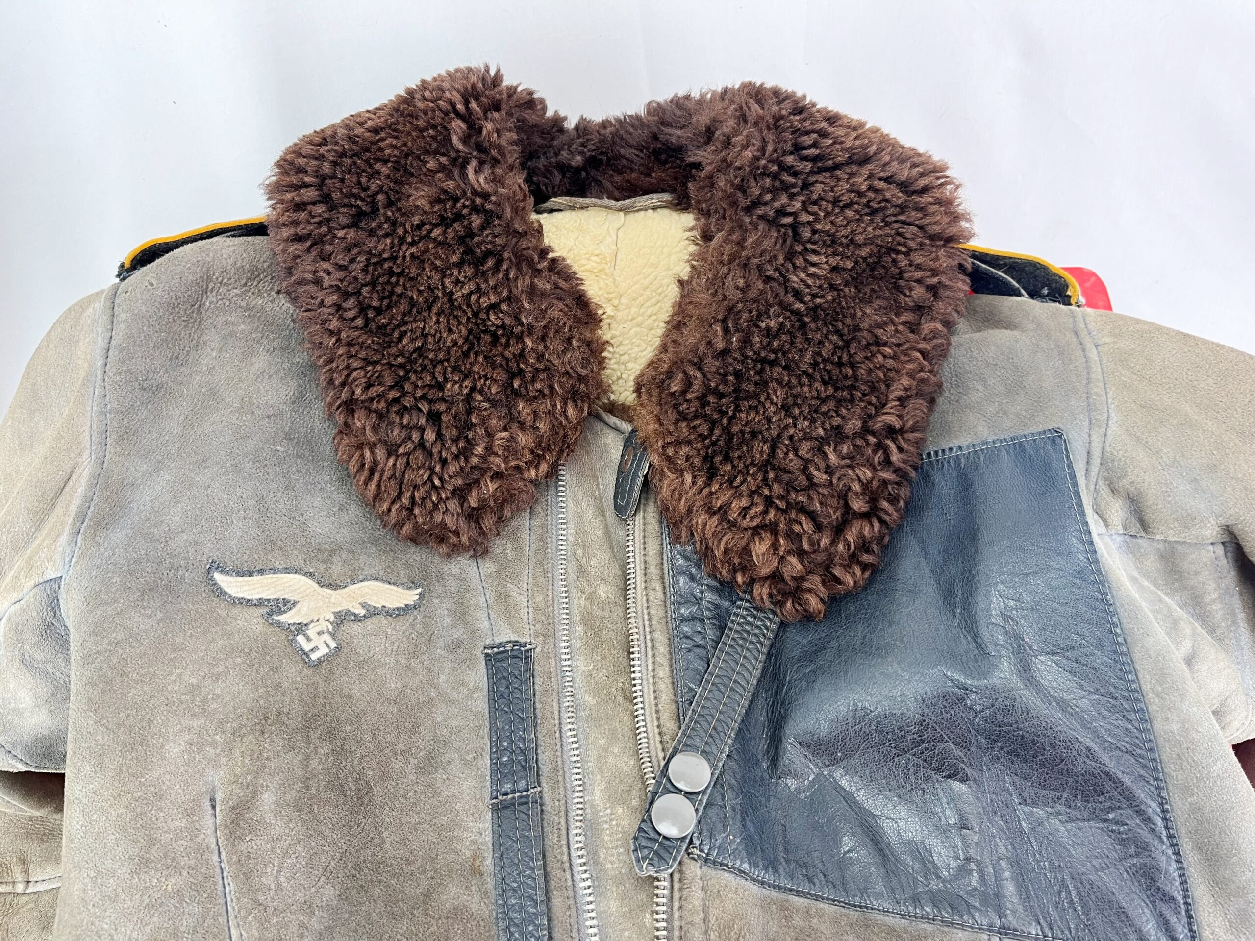 WW2 Master Sergeant Luftwaffe Winter Fliegerjacke – Channel Jacket - Image 3