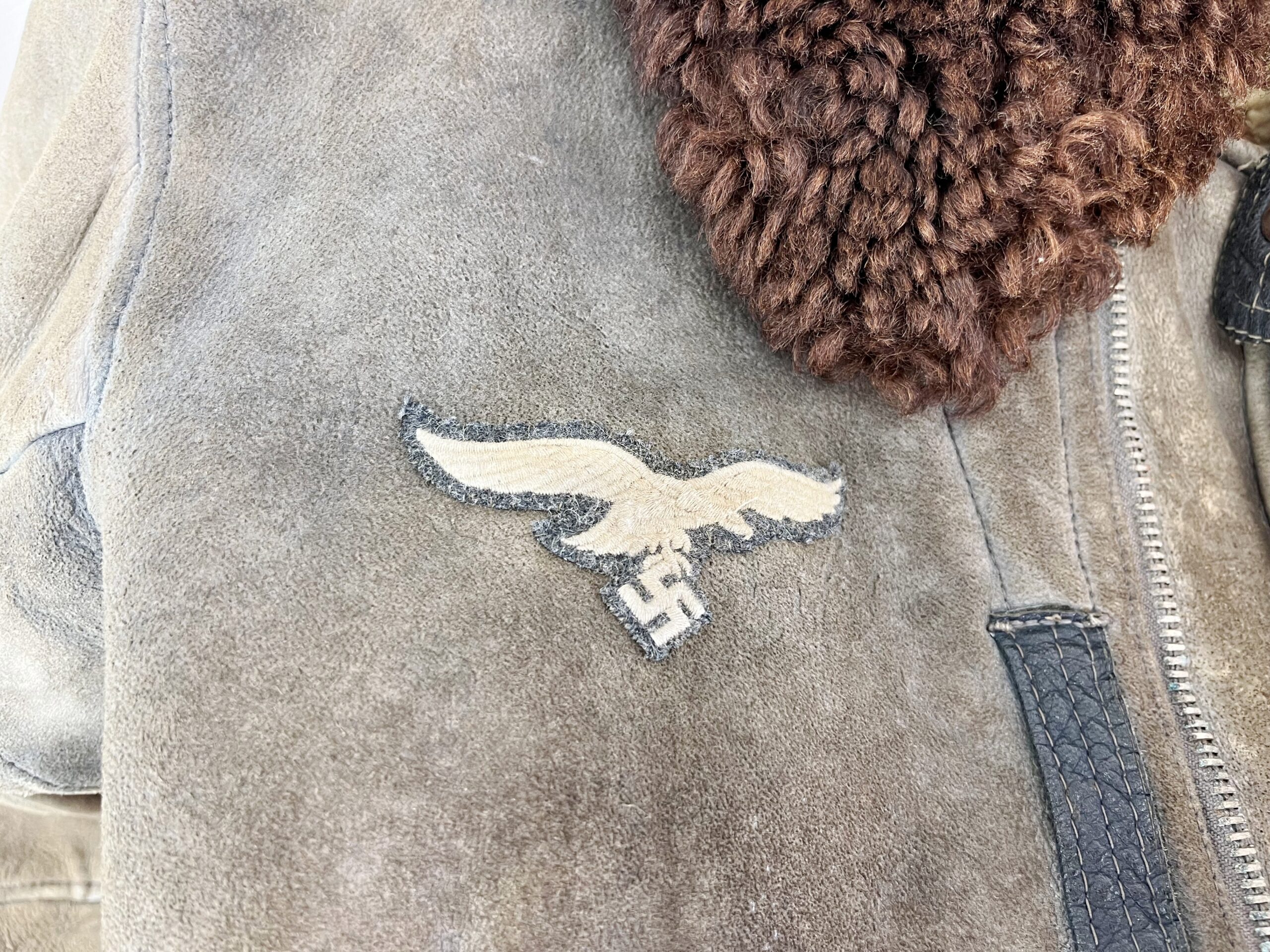 WW2 Master Sergeant Luftwaffe Winter Fliegerjacke – Channel Jacket - Image 4