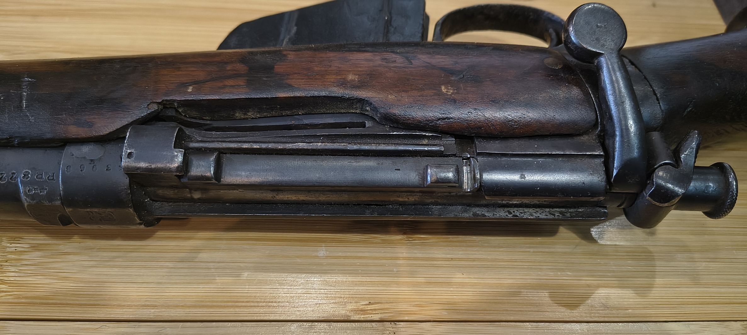 1893 Boer War Era Lee-Metford Rifle with Original Saddle Holster - Deactivated - Image 13