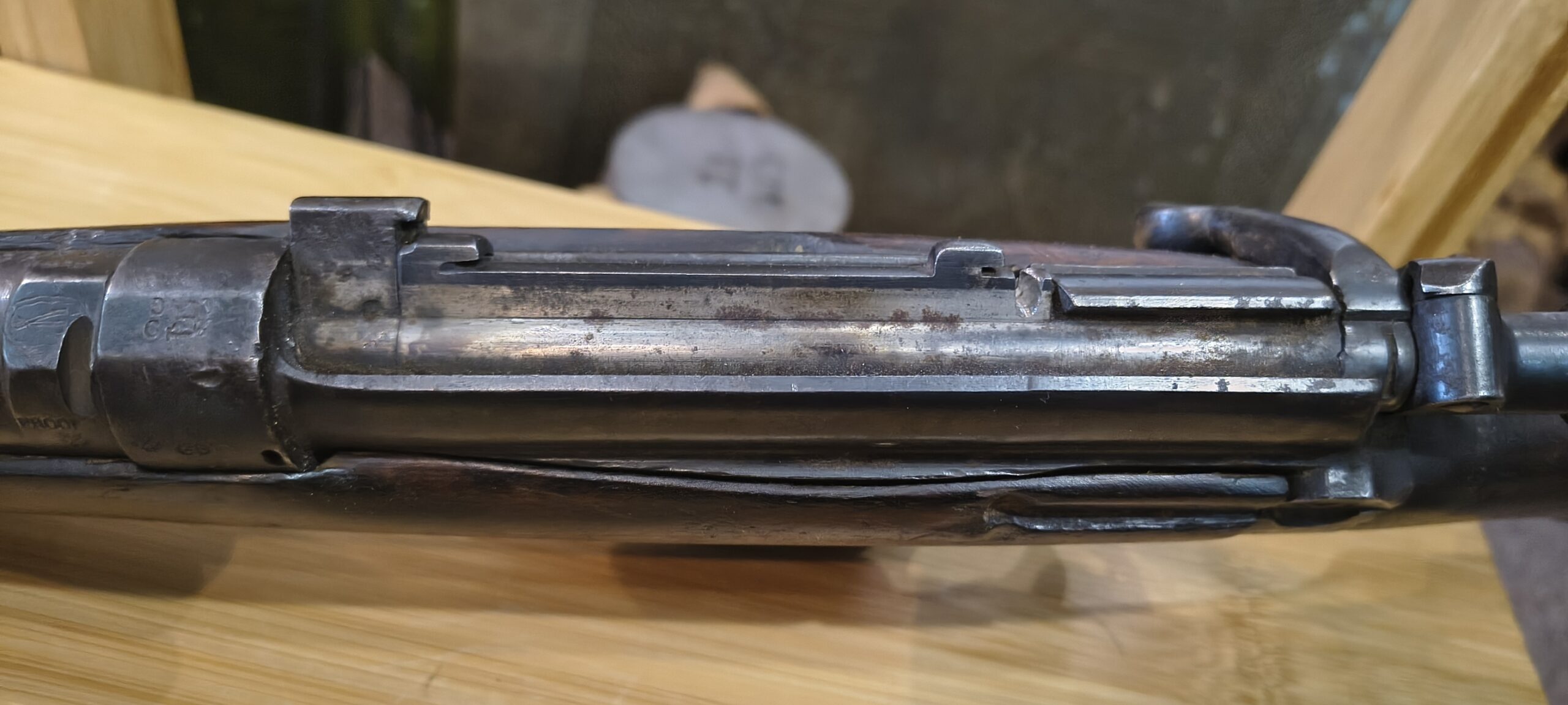 1893 Boer War Era Lee-Metford Rifle with Original Saddle Holster - Deactivated - Image 14