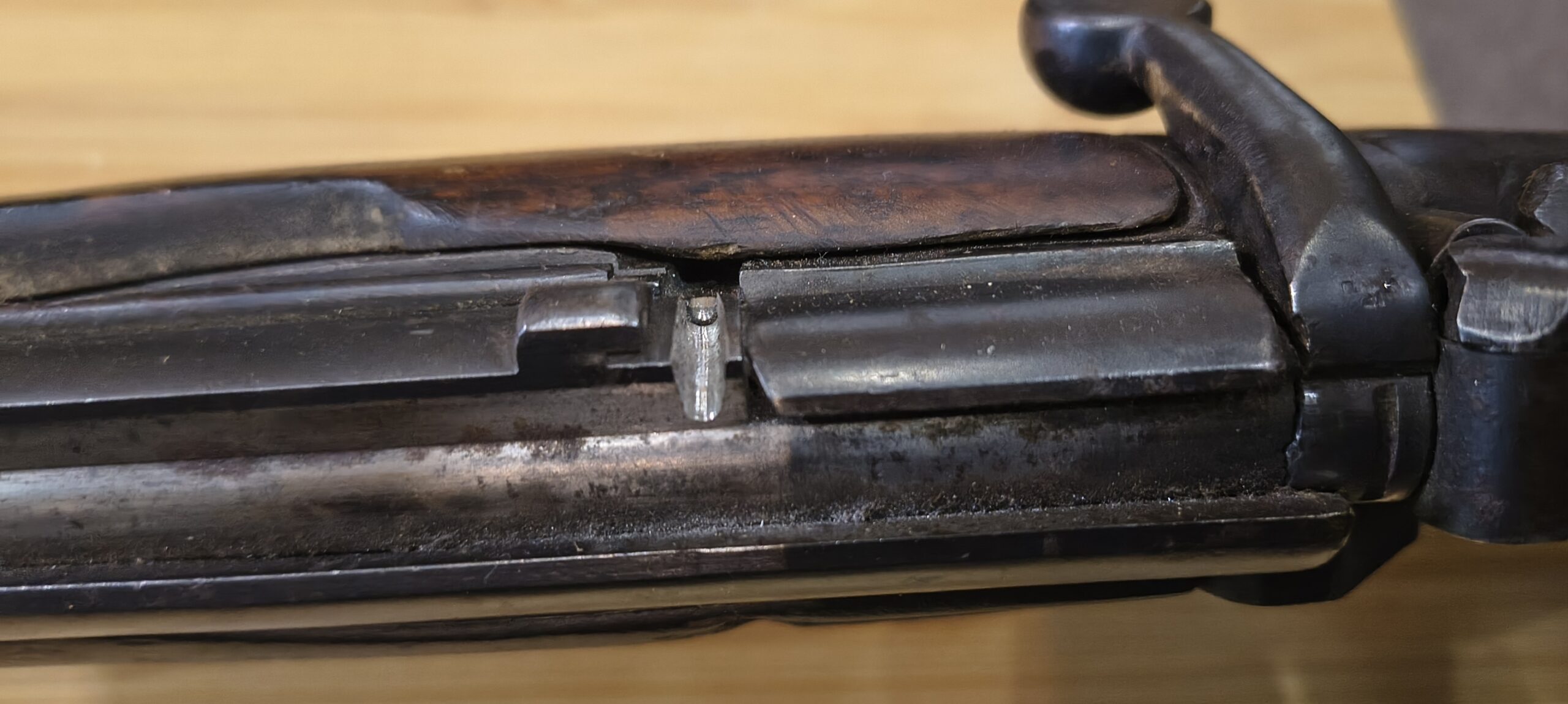1893 Boer War Era Lee-Metford Rifle with Original Saddle Holster - Deactivated - Image 16