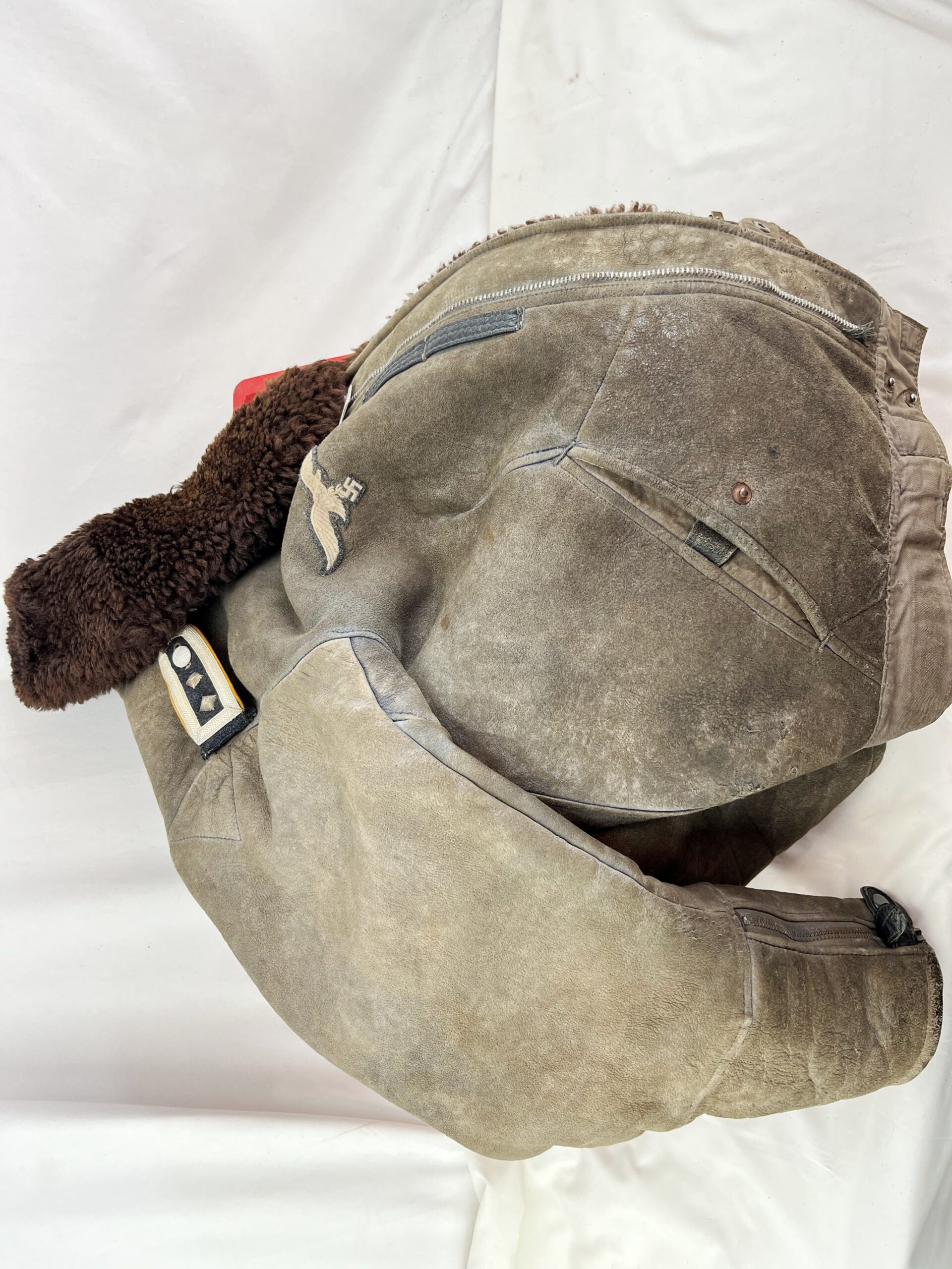WW2 Master Sergeant Luftwaffe Winter Fliegerjacke – Channel Jacket - Image 12
