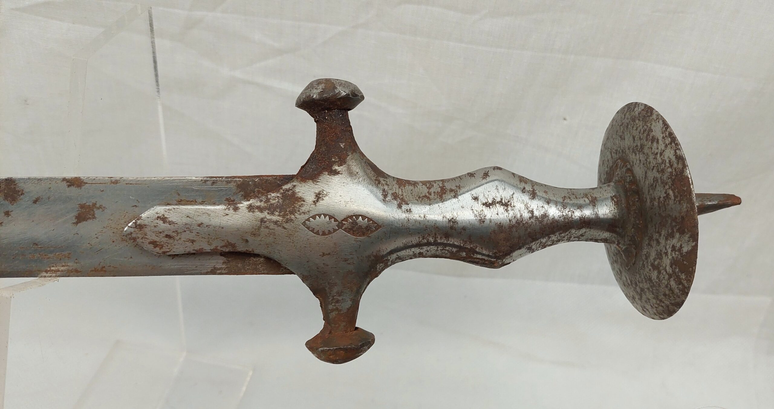 Indian Tulwar And Scabbard - Image 8