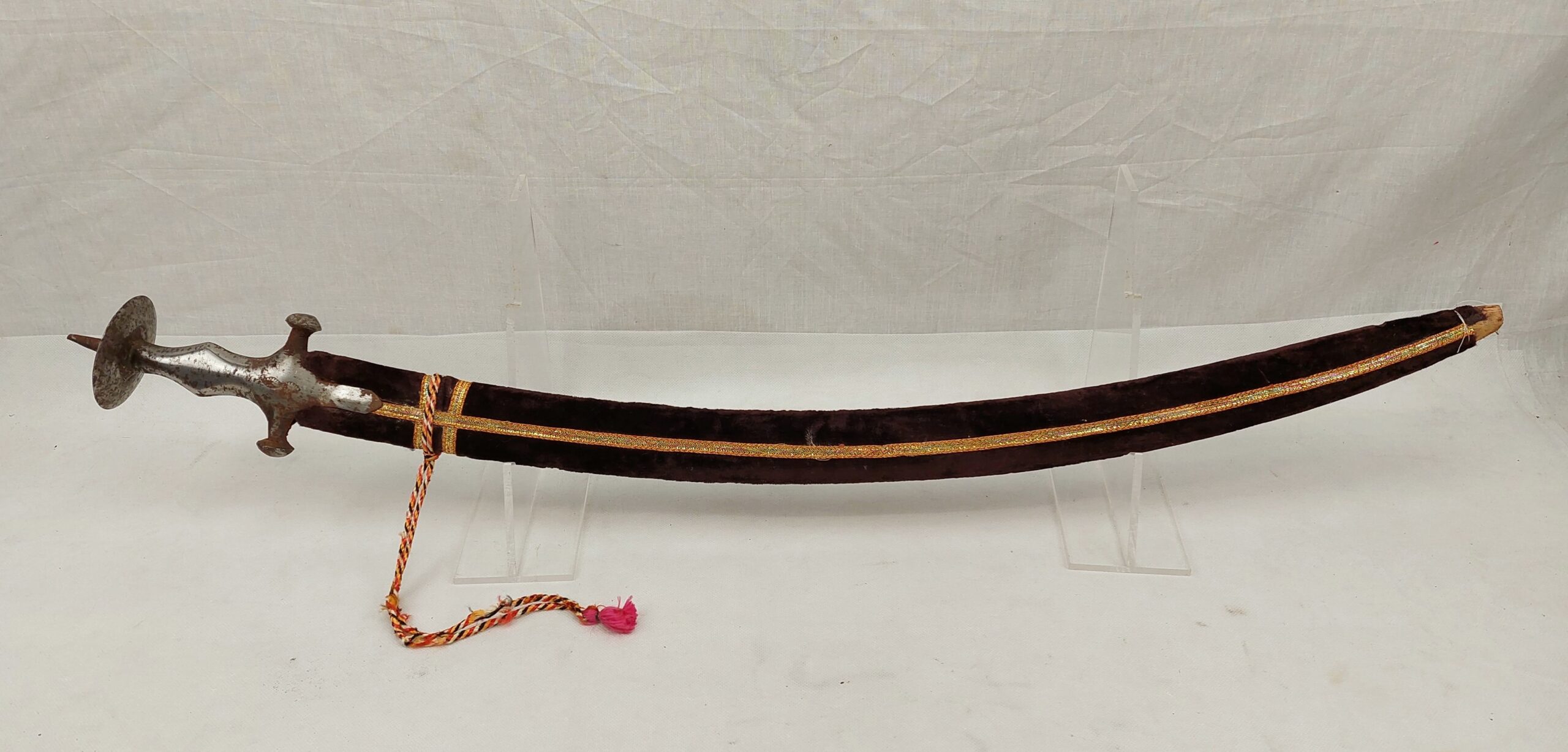 Indian Tulwar And Scabbard - Image 14