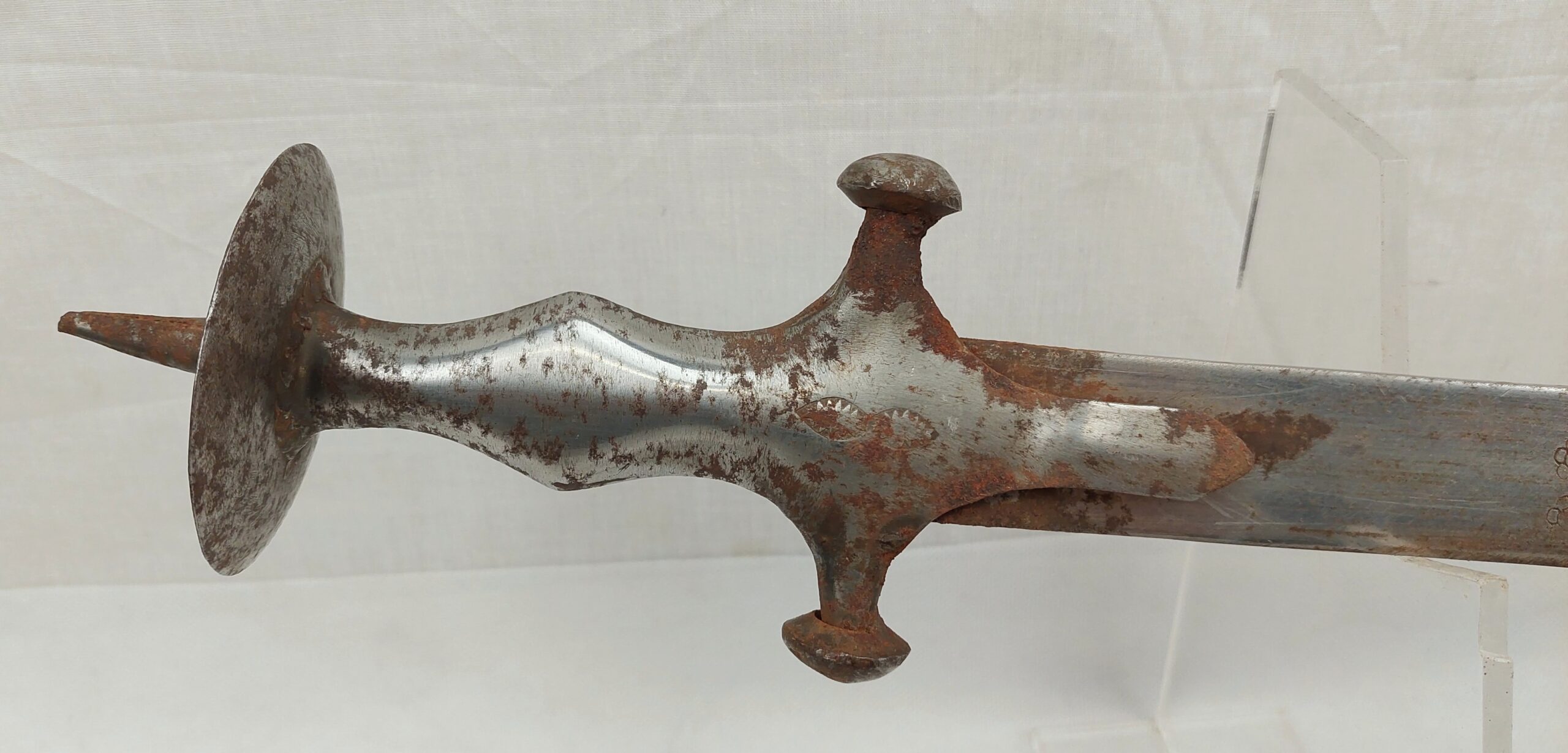 Indian Tulwar And Scabbard - Image 13