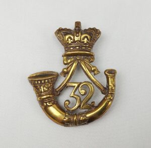 Victorian 32nd Regiment Glengarry Badge