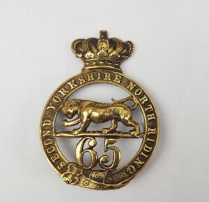 65th Regiment Second Yorkshire North Riding Glengarry Badge
