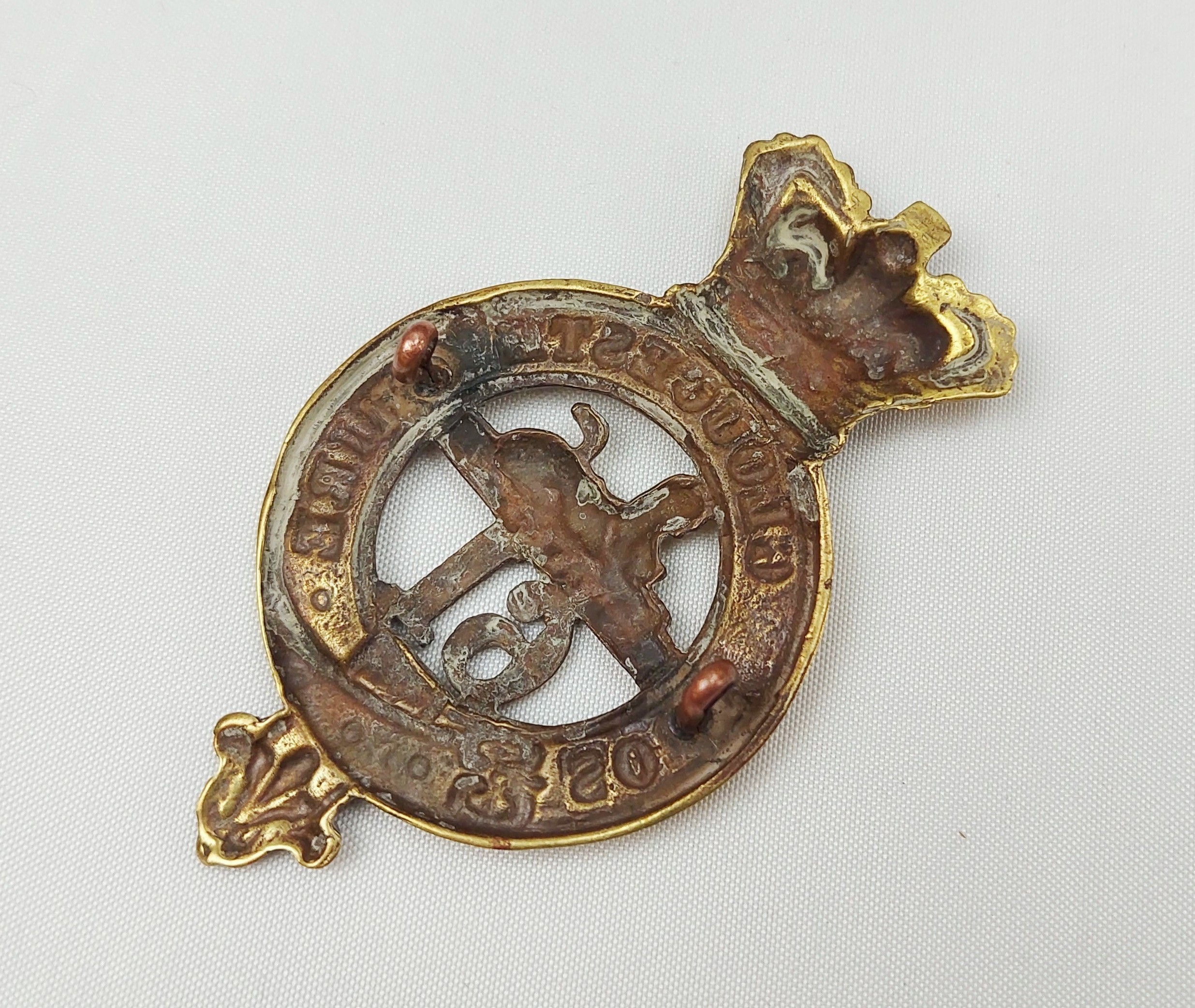 Victorian 61st Regiment South Gloucestershire Glengarry Badge - Image 2