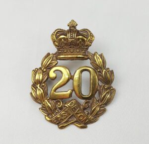 Victorian 20th East Devon Regiment Glengarry Badge