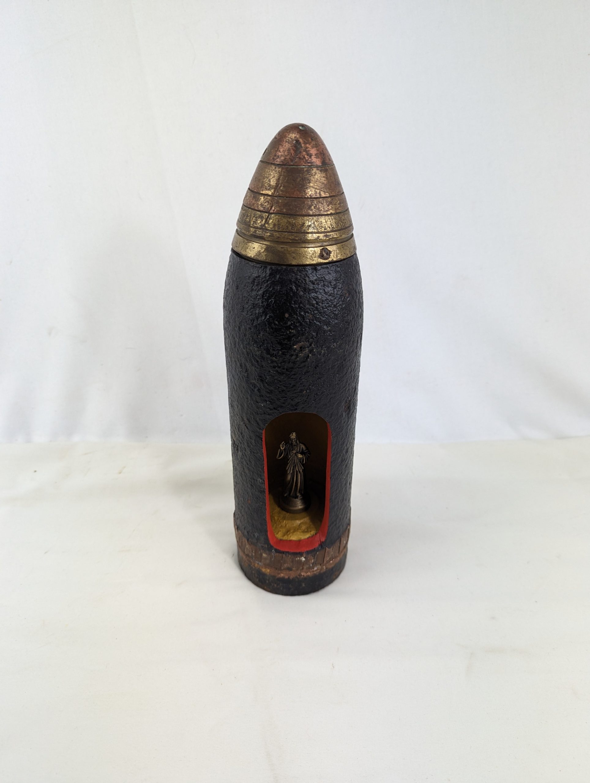 British Trench Art 18-Pounder Artillery Shell