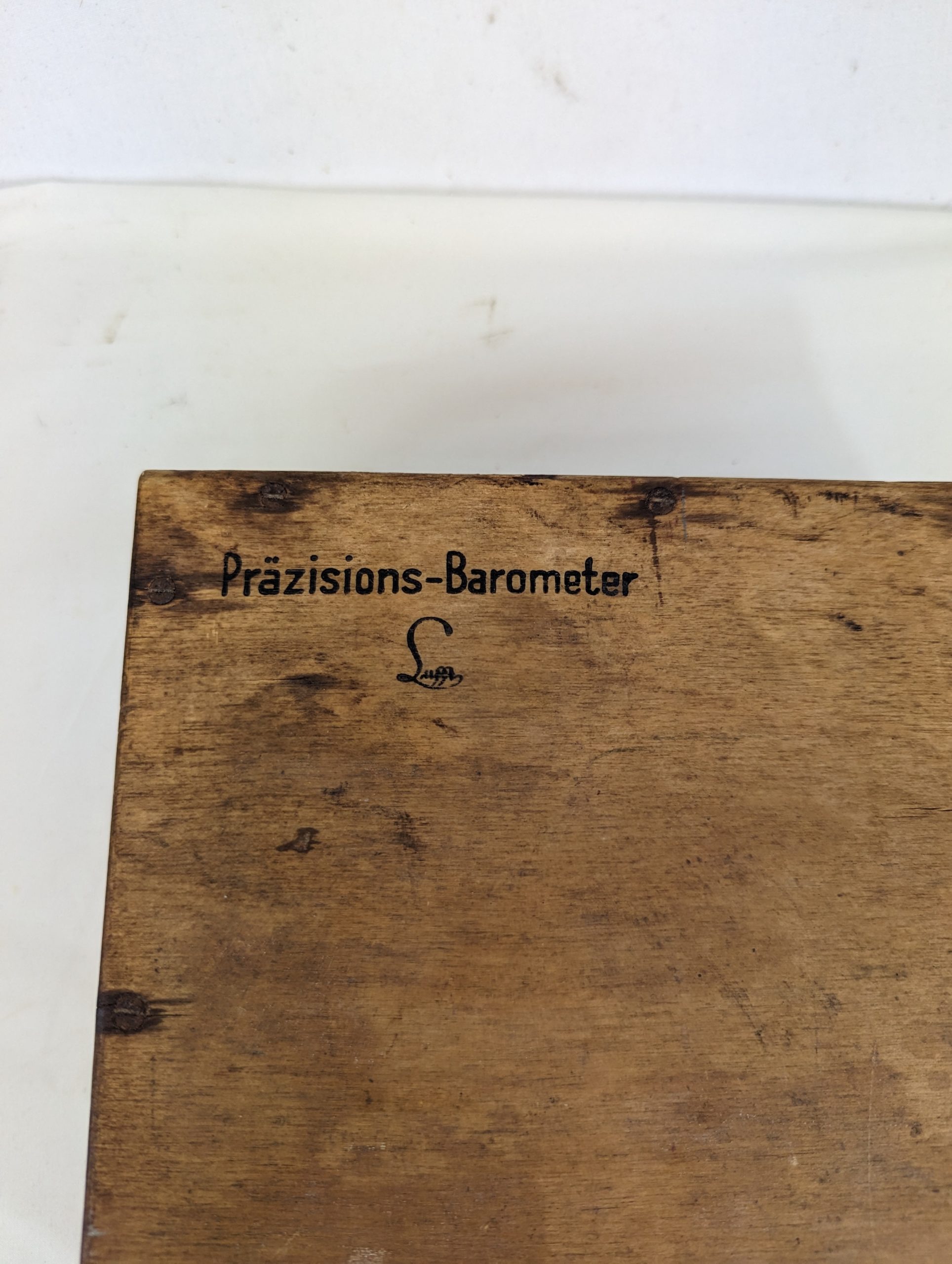 Rare Kriegsmarine German WW2 U-Boat Lufft Barometer - Image 8