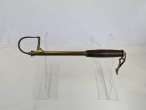 Antique Brass Victorian Fishing Hook Pole