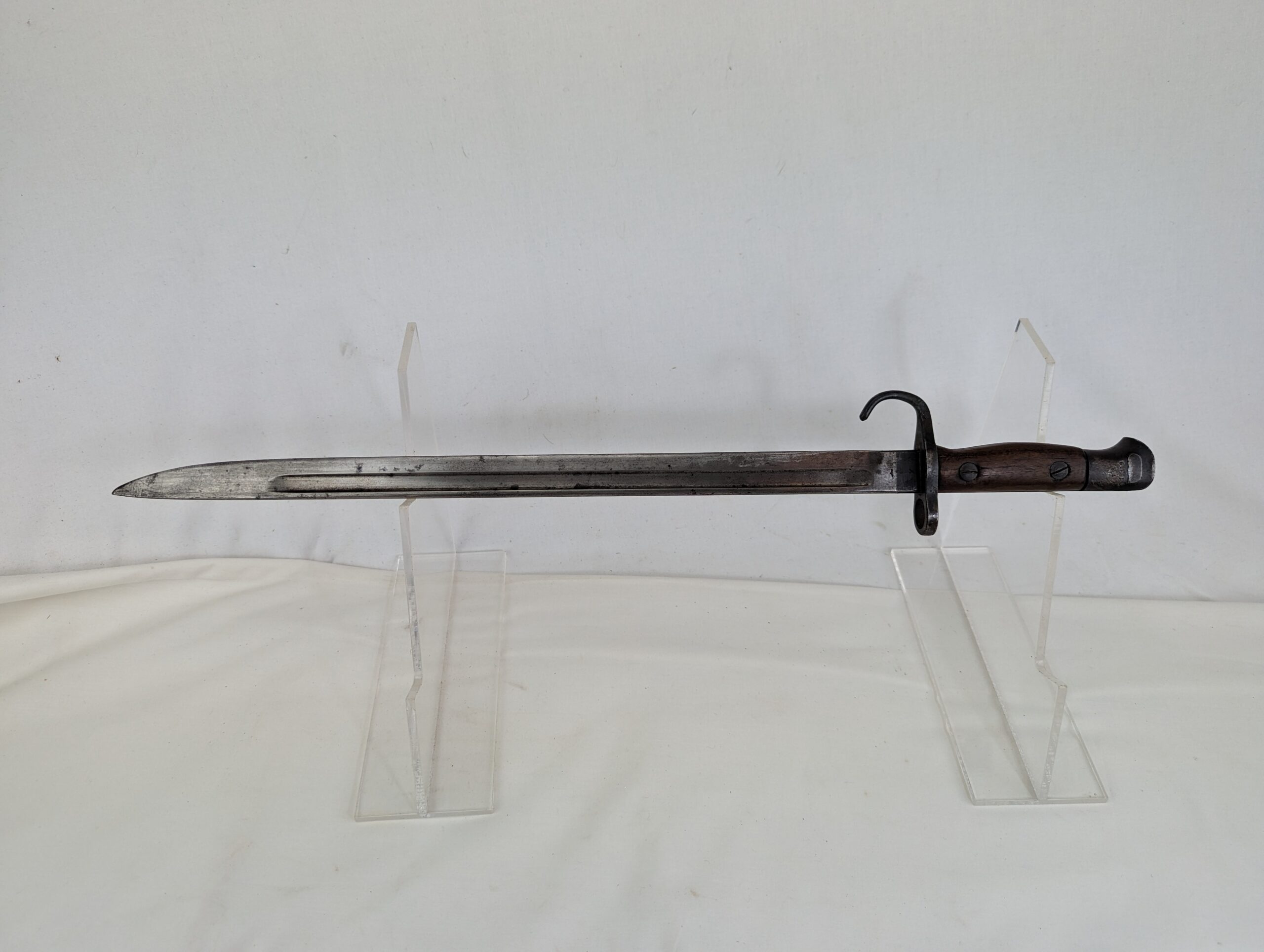 Original British 1907 Pattern Hooked Quillon Bayonet #2 - Image 5