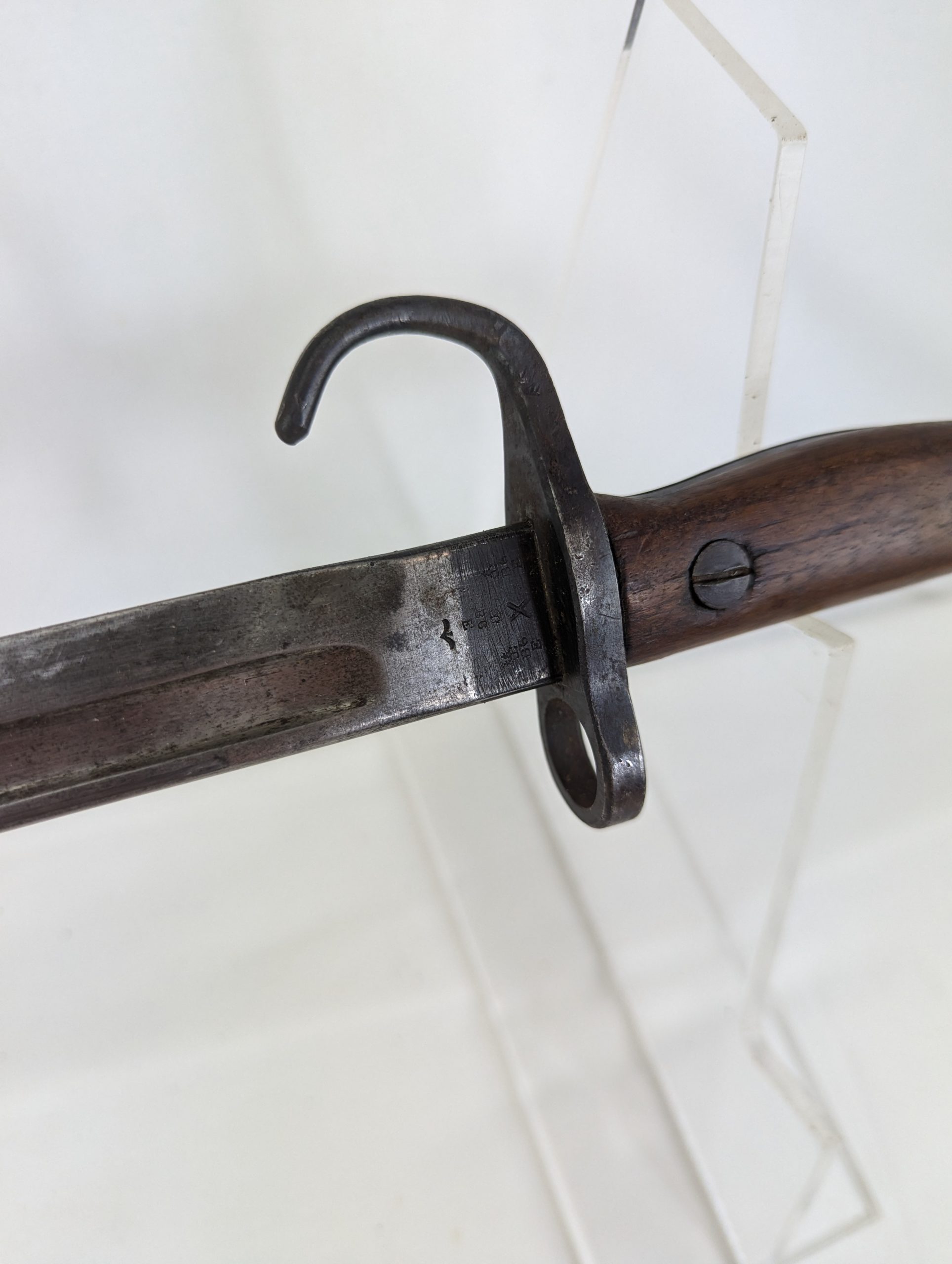 Original British 1907 Pattern Hooked Quillon Bayonet #2 - Image 6