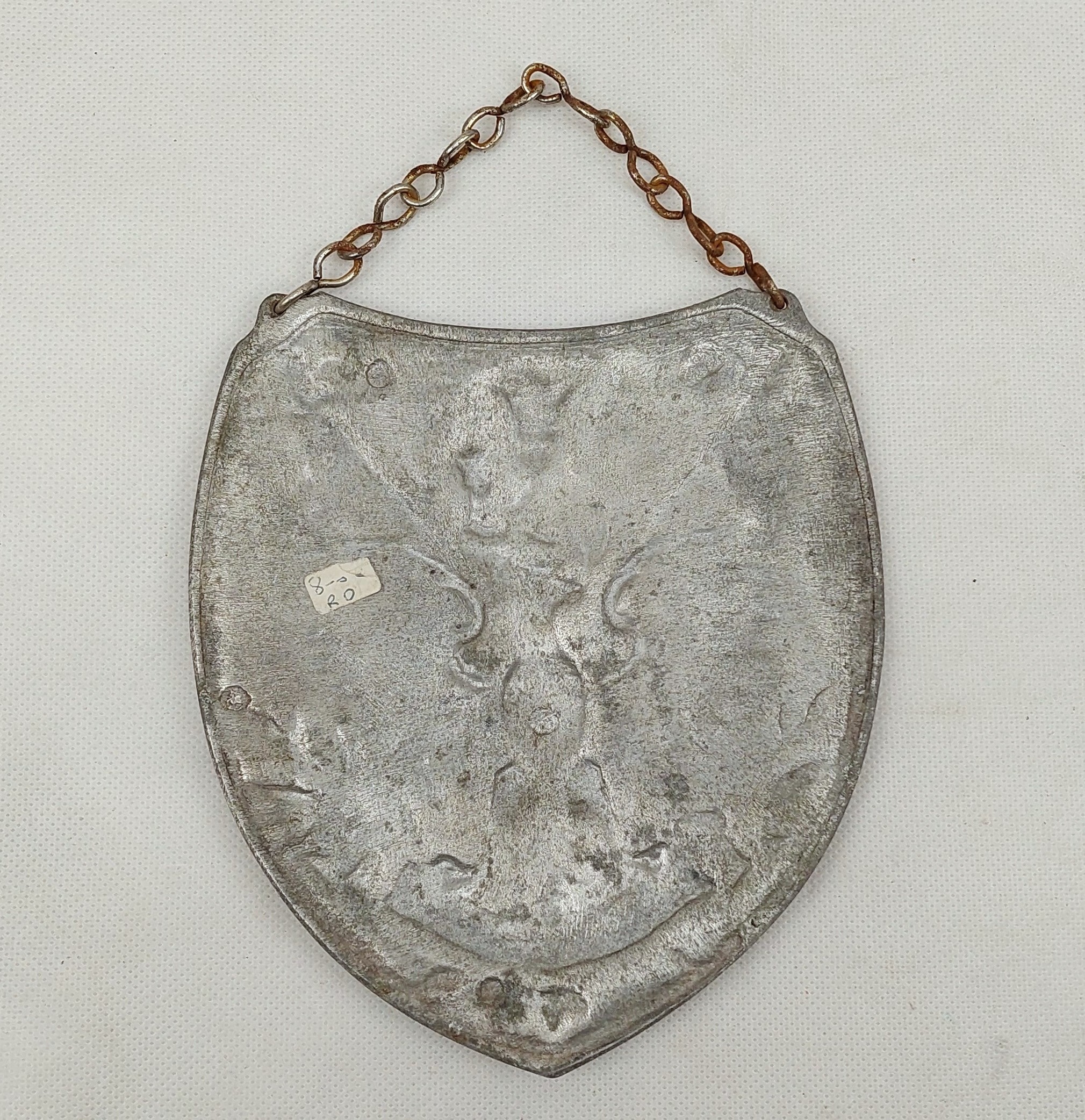 Polish We Run To Your Protection Cast Metal Plaque - Image 2
