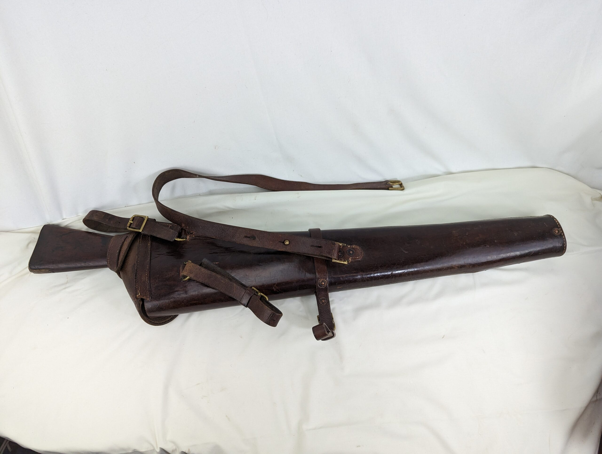 1893 Boer War Era Lee-Metford Rifle with Original Saddle Holster - Deactivated - Image 11