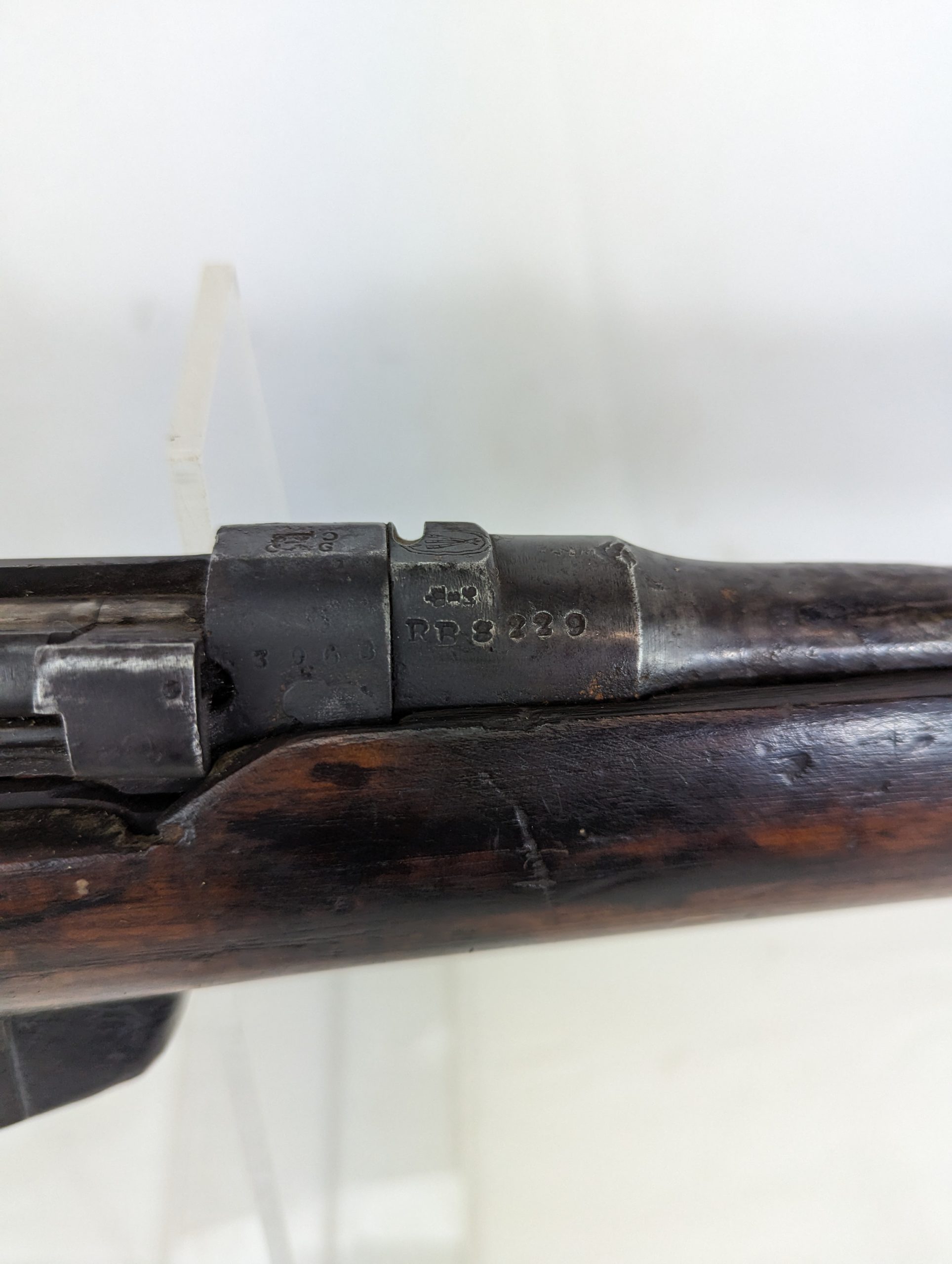 1893 Boer War Era Lee-Metford Rifle with Original Saddle Holster - Deactivated - Image 3